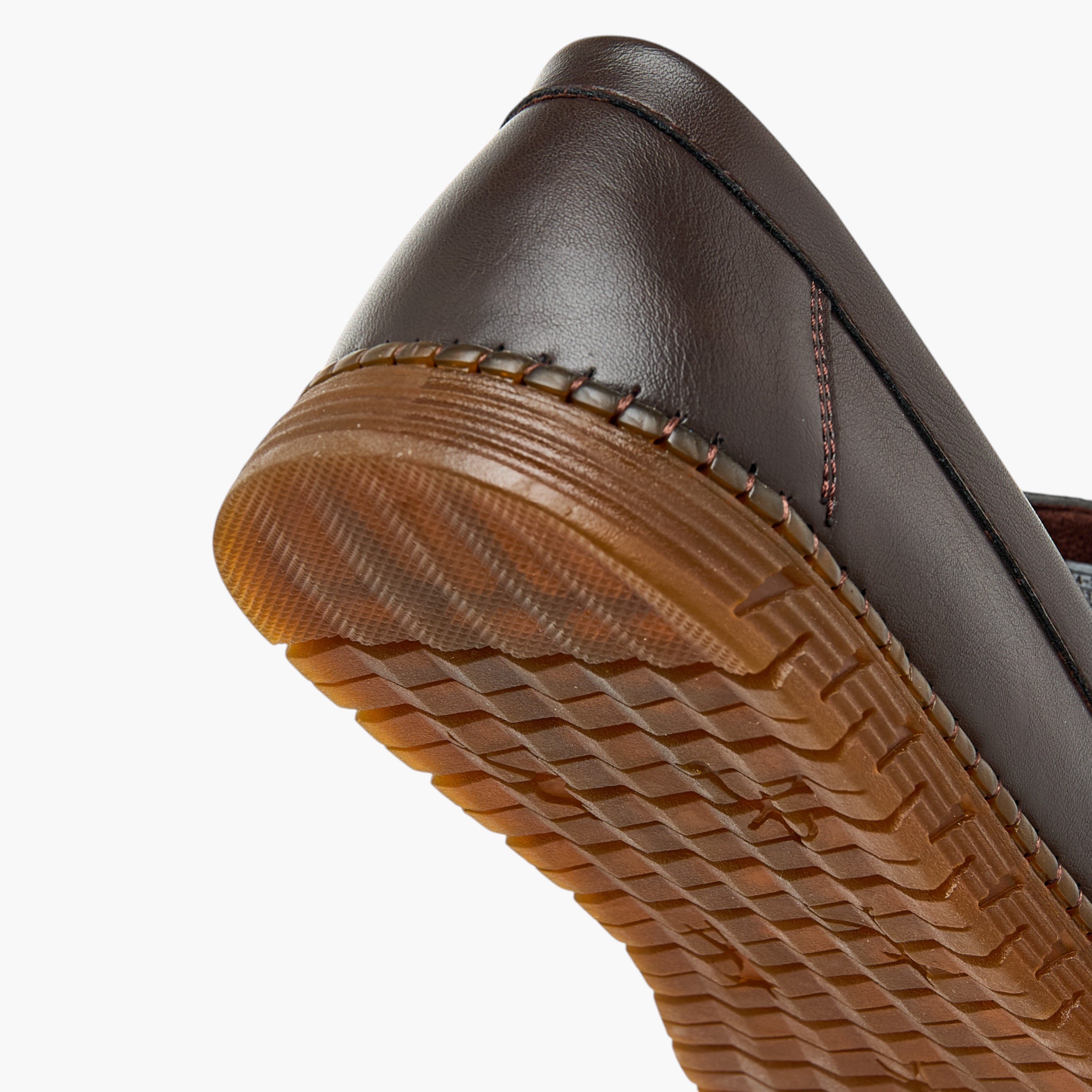 LBL by Shoexpress Textured Slip-On Moccasins with Cutout Detail-men-shoes-formalshoes-image-5