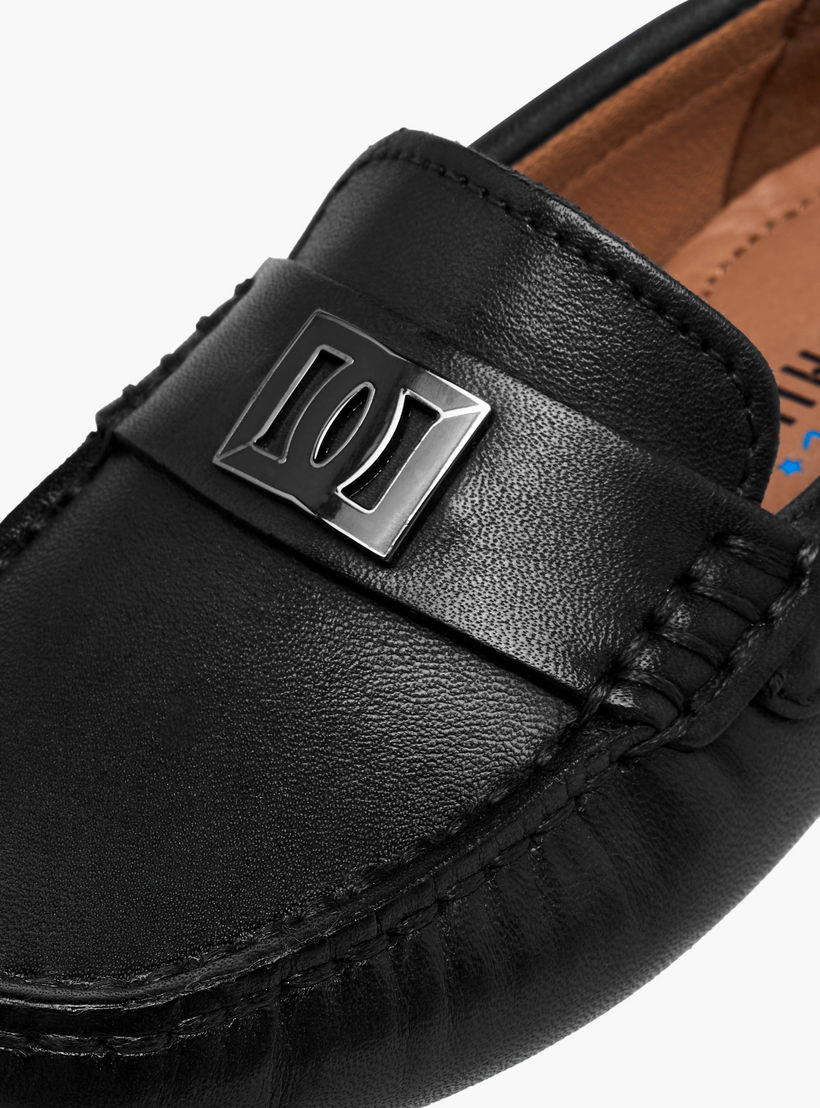 حذاء موكاسين جلد سهل الارتداء للأولاد من مستر دوتشيني-boys-shoes-loafers-image-5