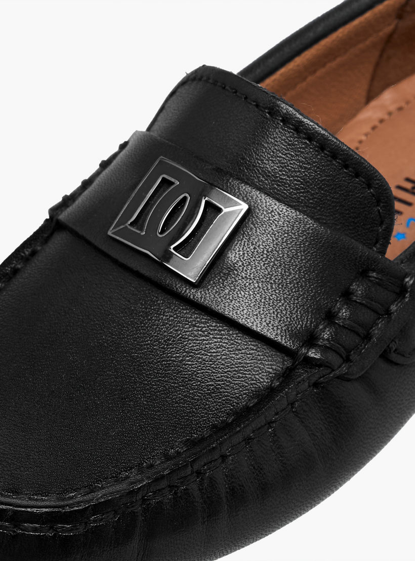 حذاء موكاسين جلد سهل الارتداء للأولاد من مستر دوتشيني-boys-shoes-loafers-image-5