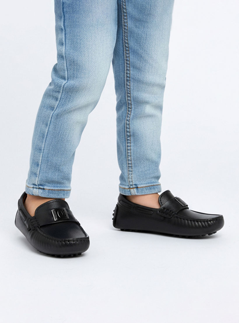 حذاء موكاسين جلد سهل الارتداء للأولاد من مستر دوتشيني-boys-shoes-loafers-image-2