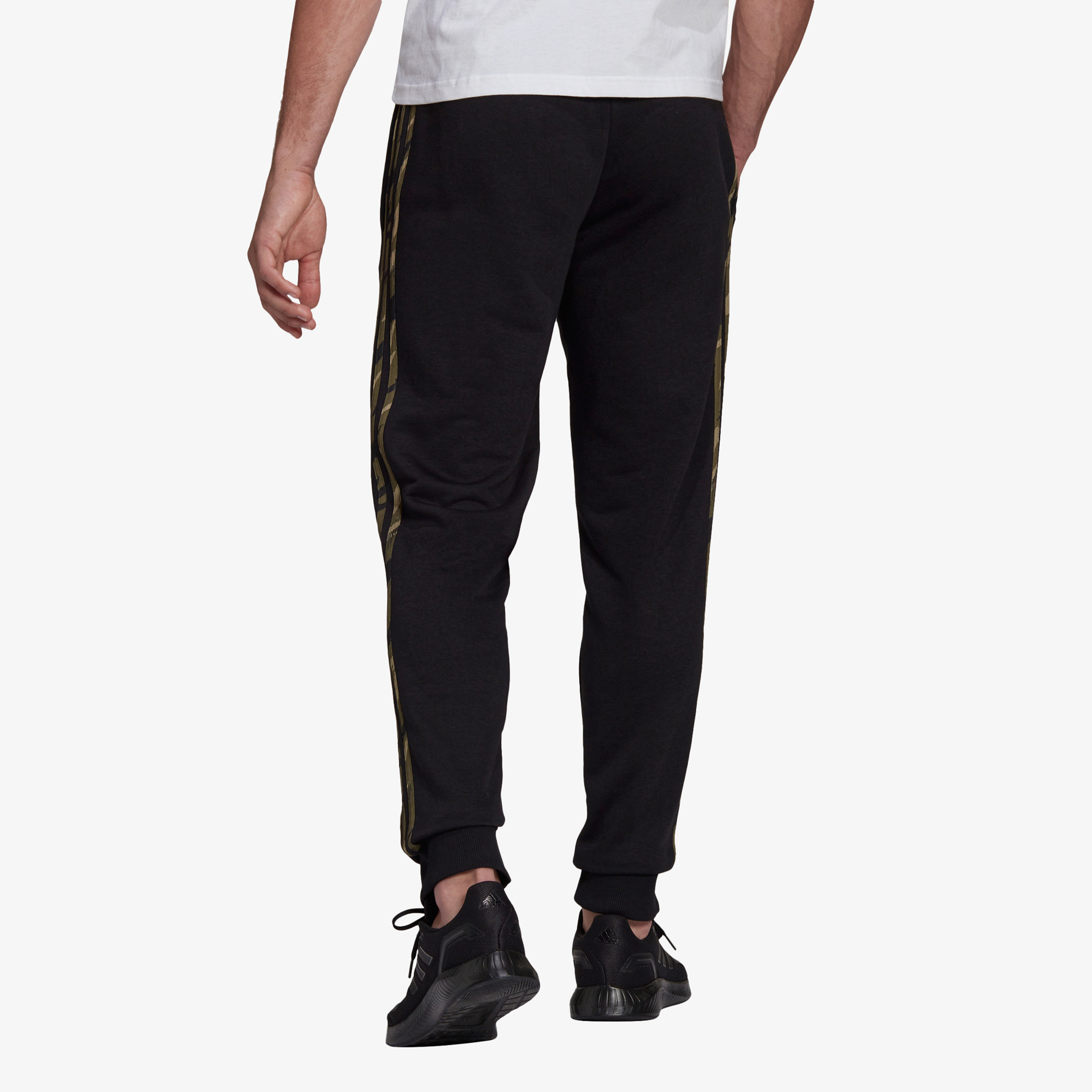 Gold adidas online sweatpants