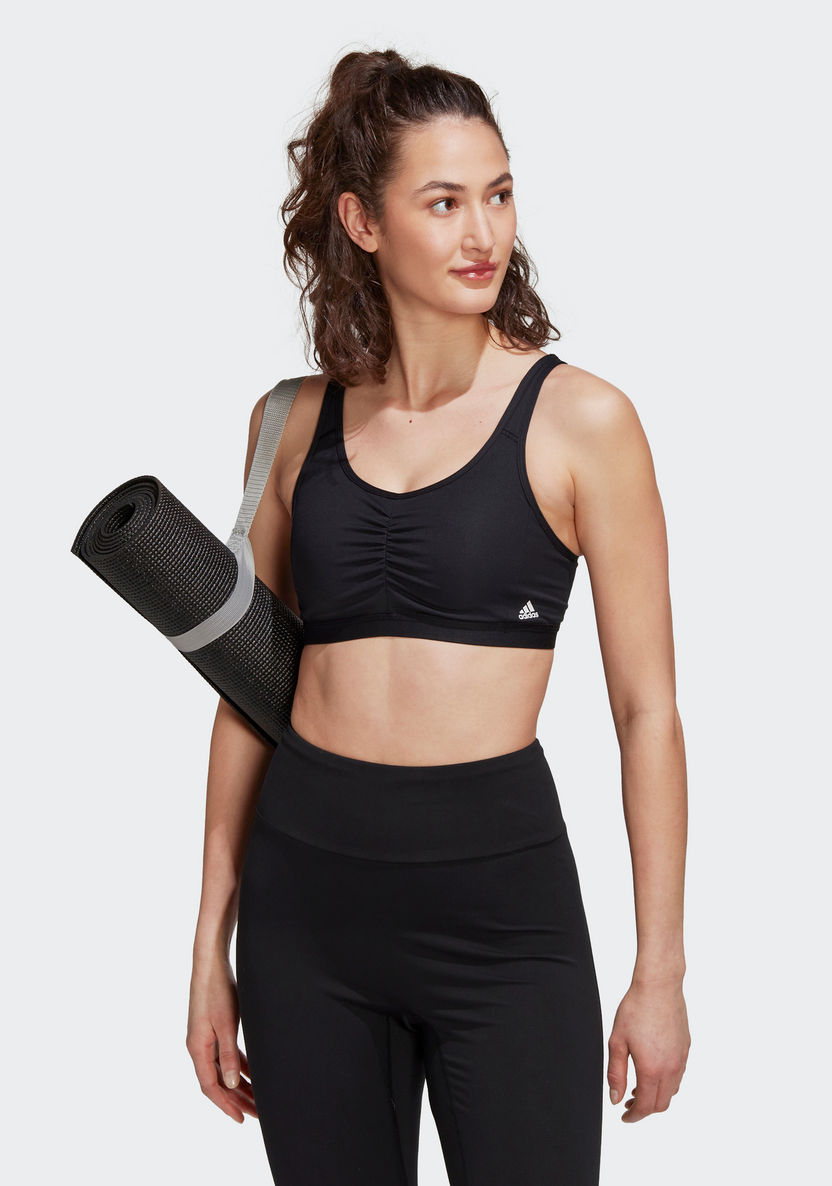 Buy Women's Adidas Women Coreessentials Medium-Support Sports Bra with Removable  Pads, OE Online