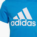 adidas Logo Print Crew Neck T-shirt with Short Sleeves-T Shirts-thumbnail-4