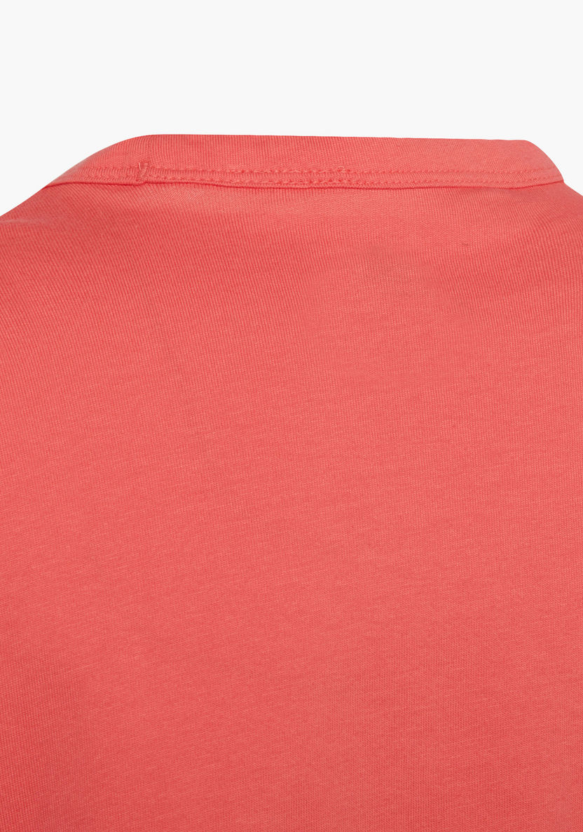 adidas Colourblock T-shirt with Crew and Short Sleeves-T Shirts-image-2