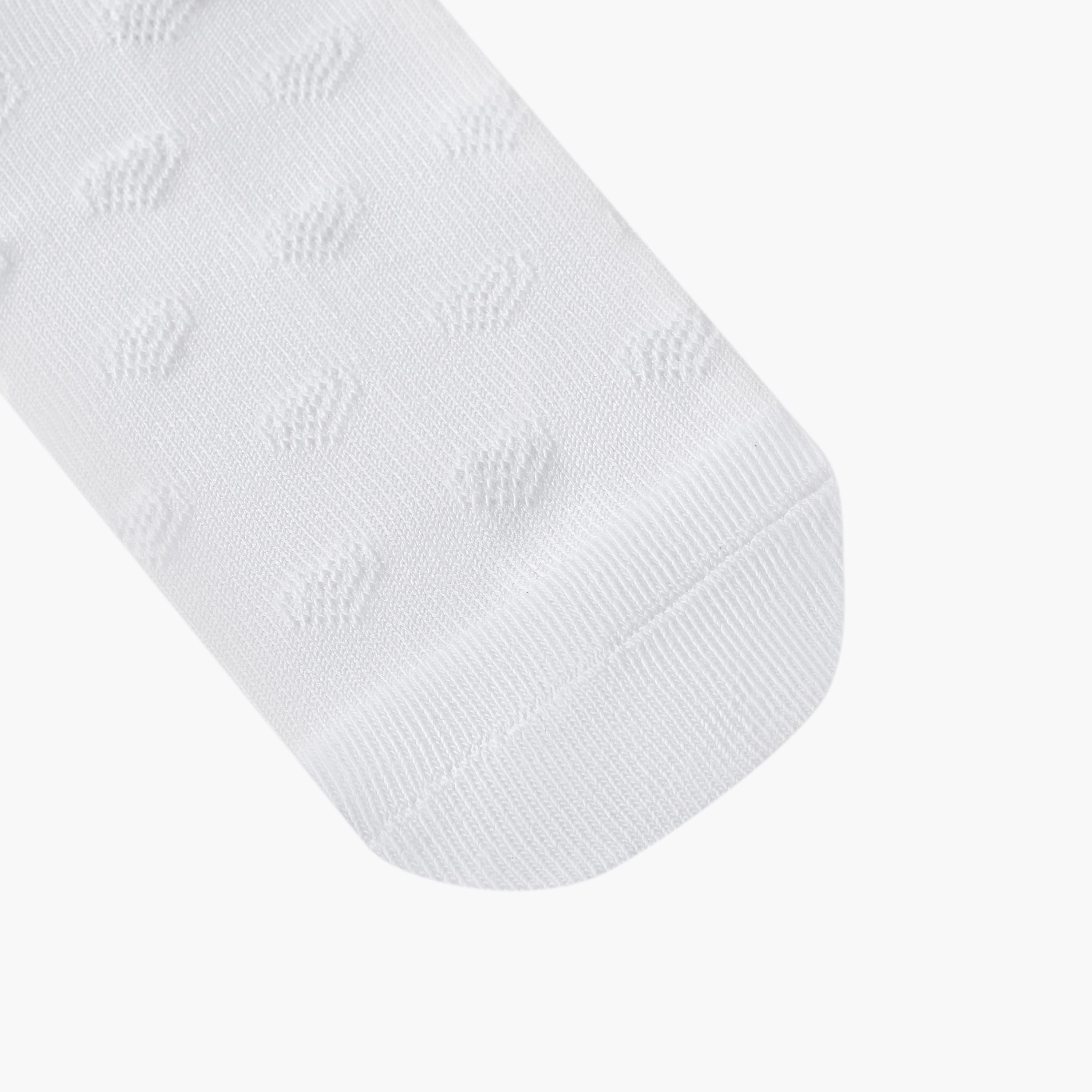 طقم جوارب بطول منتصف الساق 3 أزواج للبنات من جونيورز-girls-accessories-socks-image-5