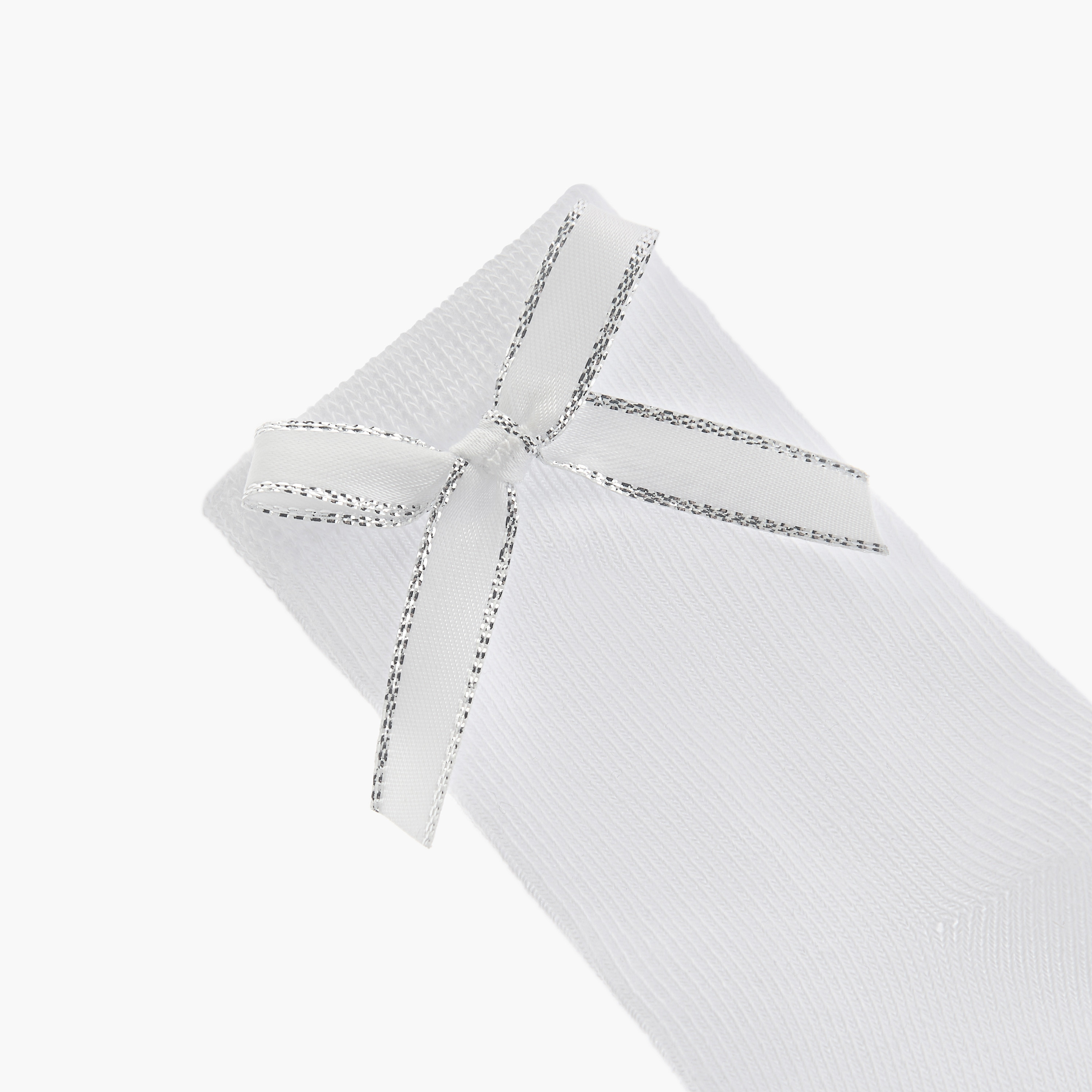 Barefeet Frill Detail Non Terry Ankle Length Socks - Set of 3-girls-accessories-socks-image-2