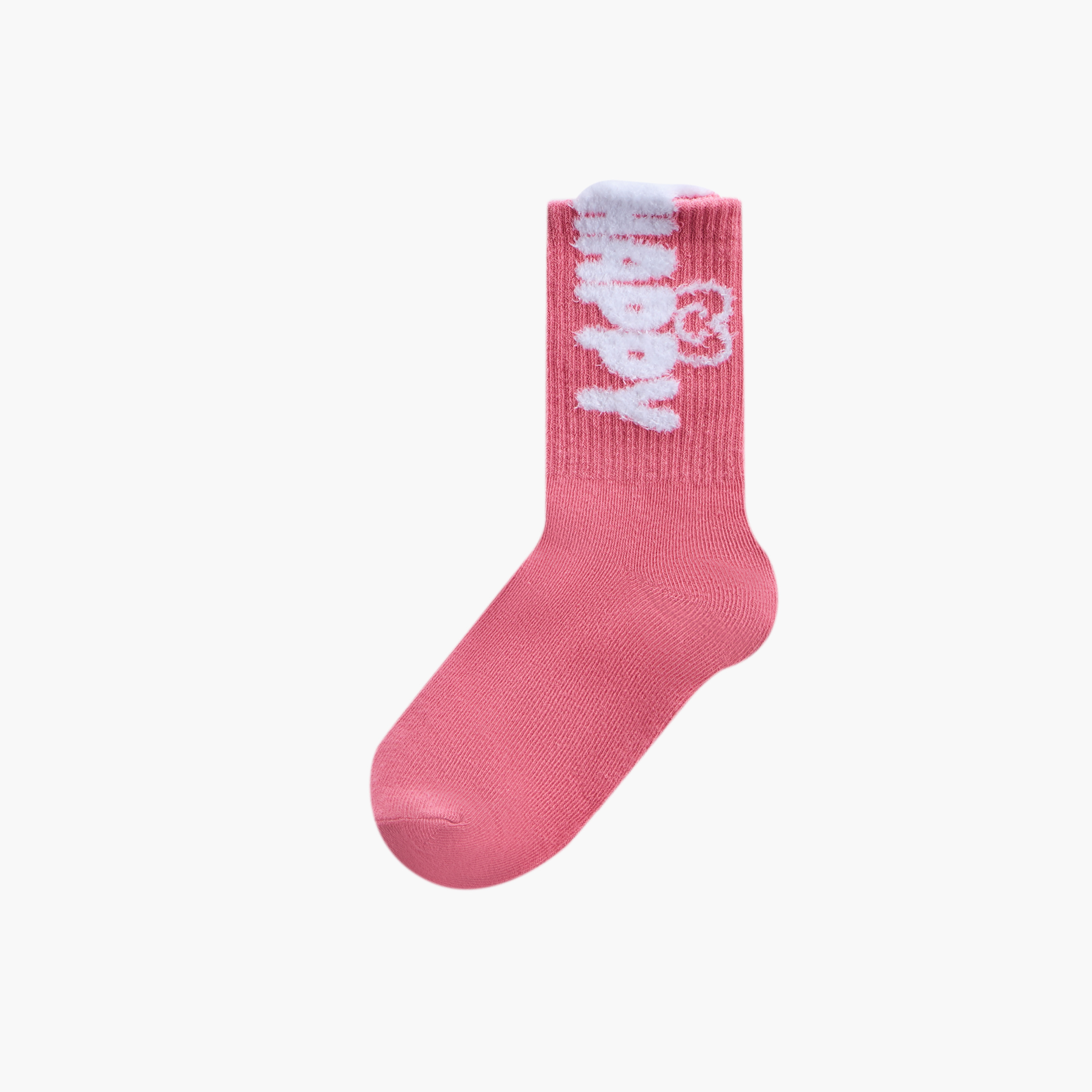 طقم جوارب بطول متوسط غير وبرية عدد 3 للبنات من ليتل ميسي-girls-accessories-socks-image-2