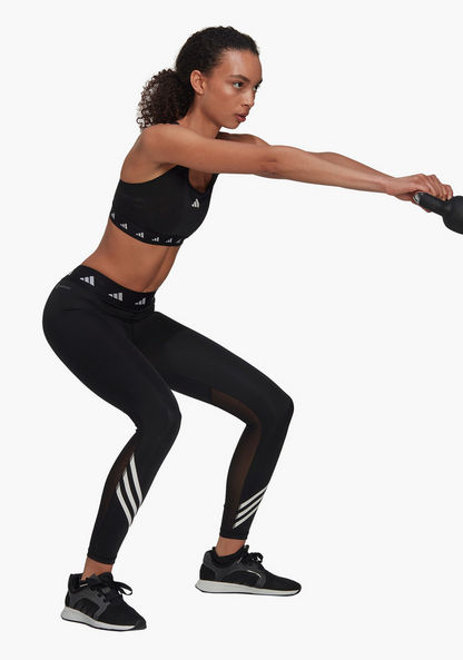 Adidas Women's Tech-fit Leggings - HF6684-Bottoms-image-3