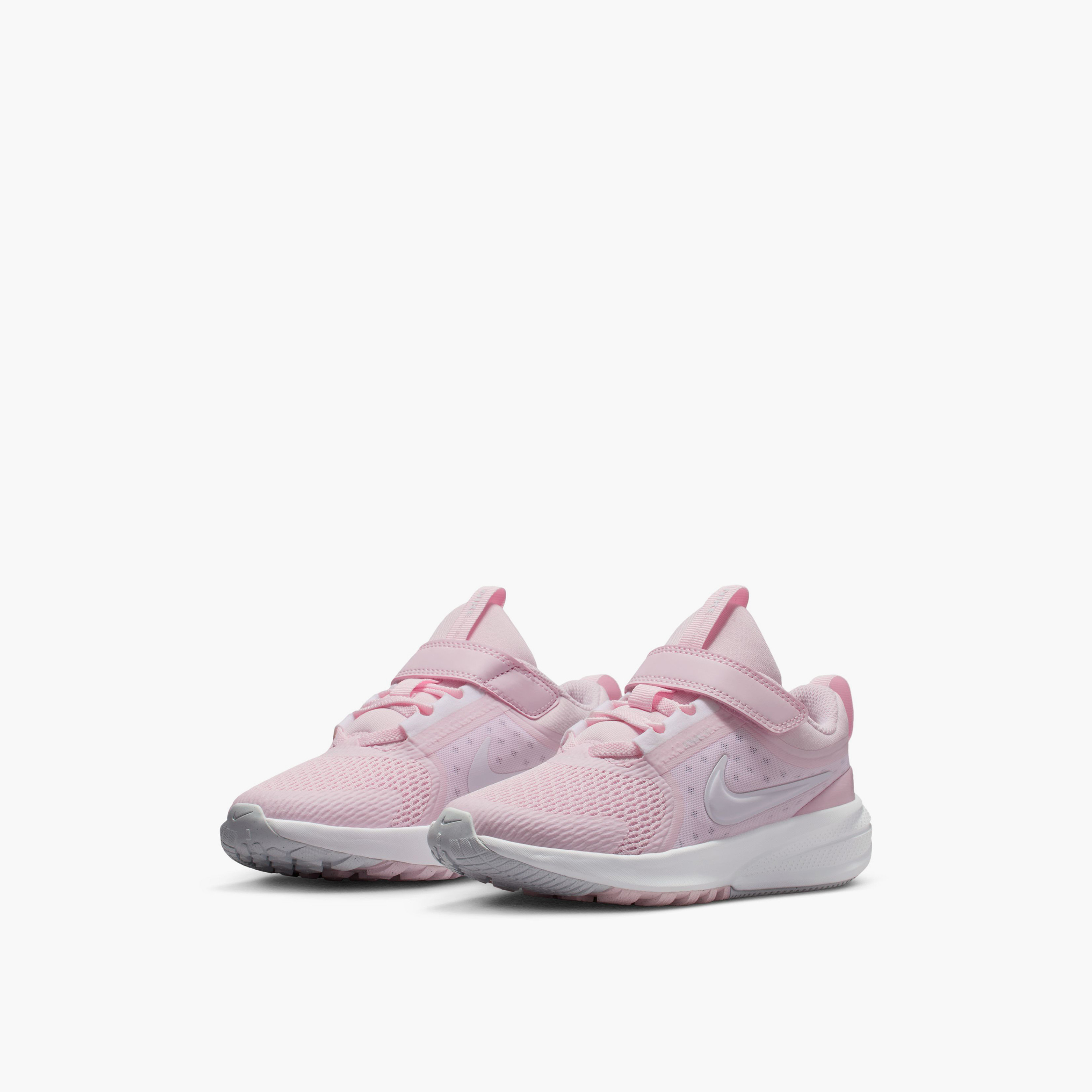 Nike Girls' STAR RUNNER 5 PS Sports Shoes with Hook and Loop Closure - HF7005-600-girls-shoes-sneakers-image-3