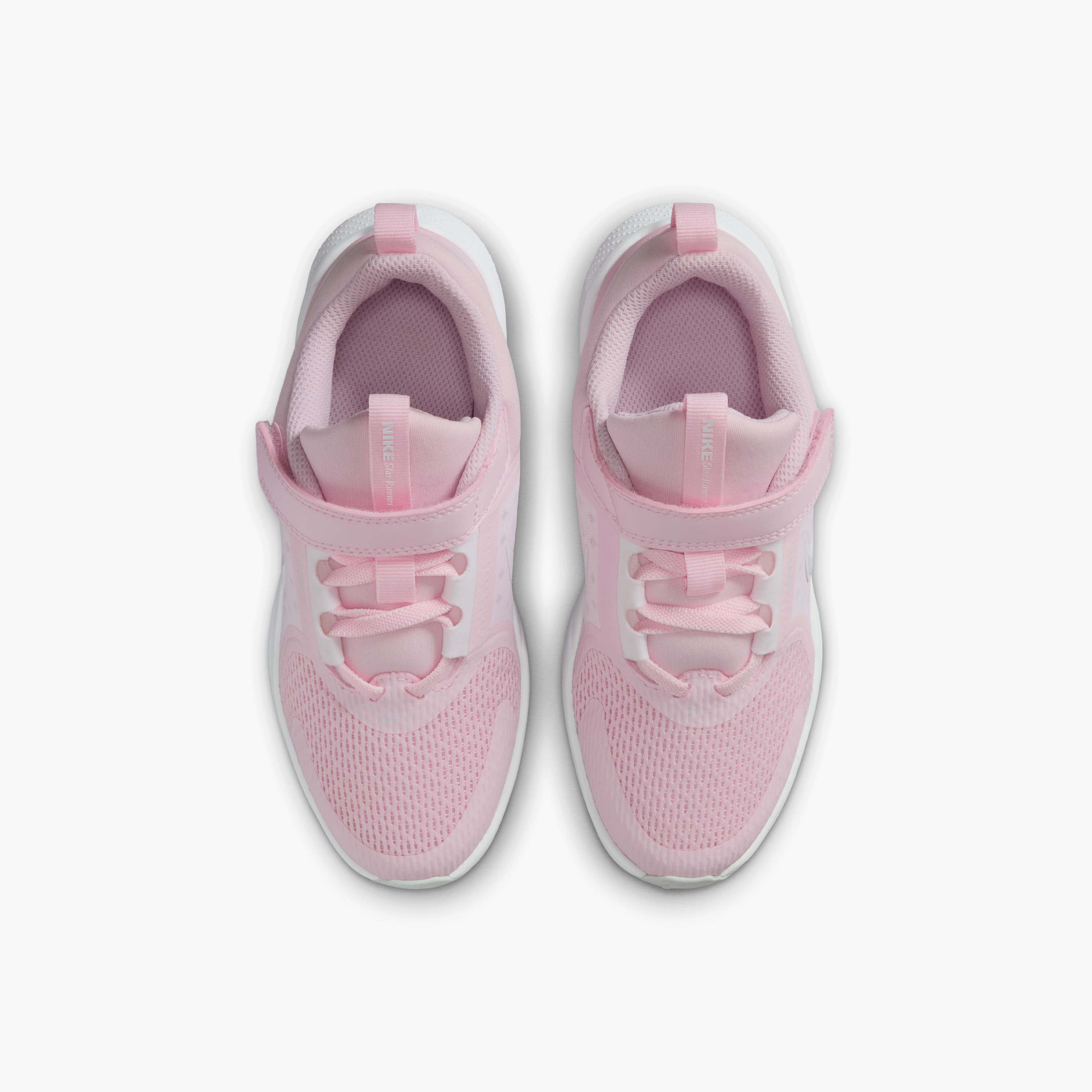 Nike Girls' STAR RUNNER 5 PS Sports Shoes with Hook and Loop Closure - HF7005-600-girls-shoes-sneakers-image-4