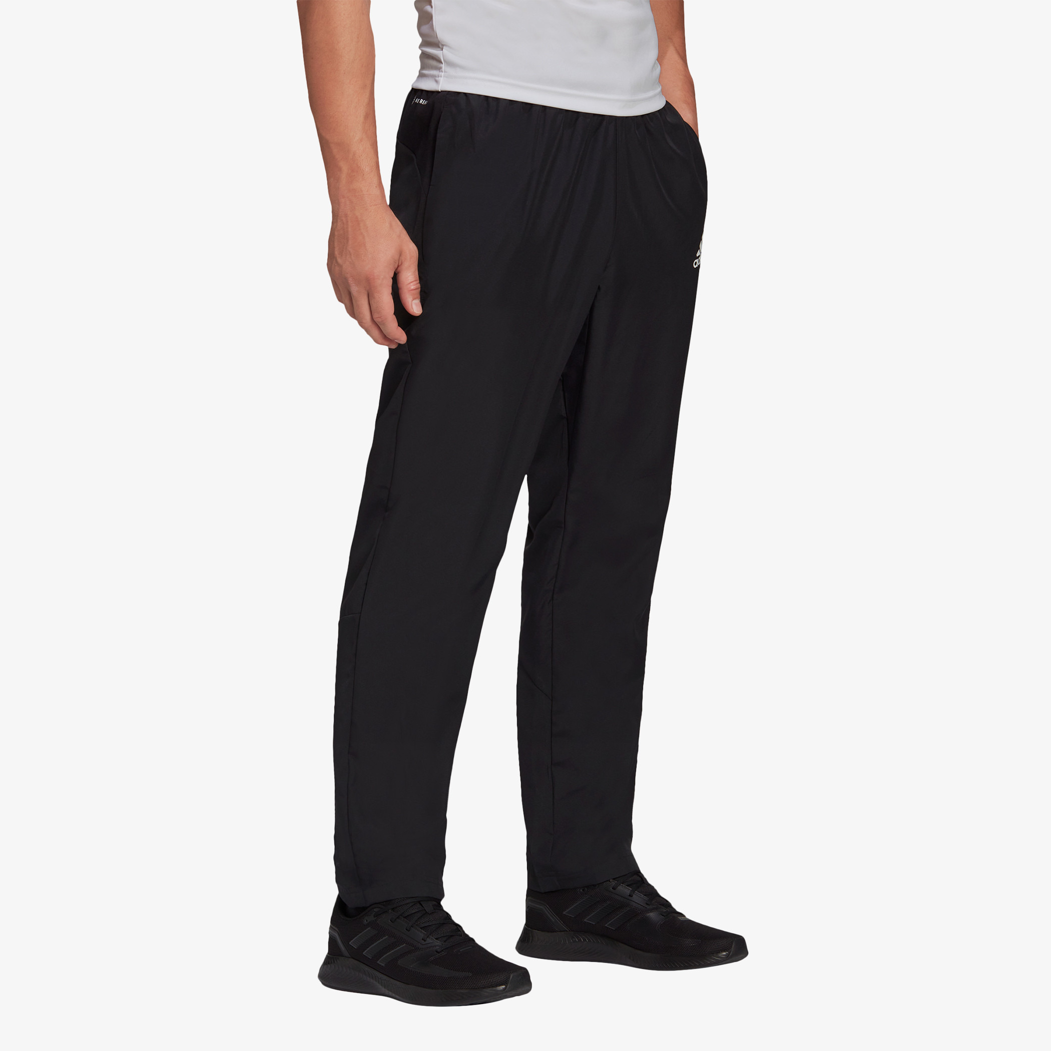 Adidas Logo Print Mid-Rise Track Pants with Elasticated Waistband-men-clothing-sportswearandactivewear-tracksuits-image-4