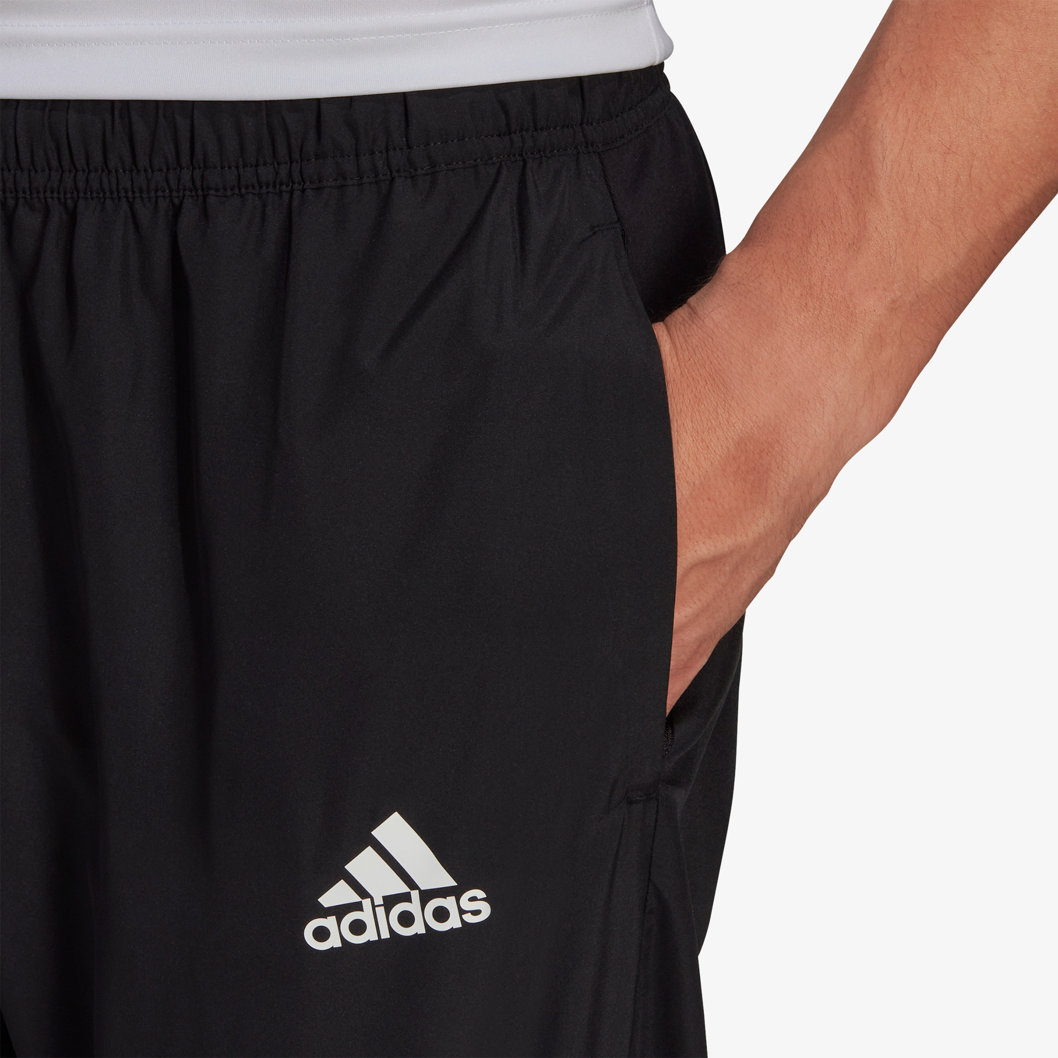 Adidas Logo Print Mid-Rise Track Pants with Elasticated Waistband-men-clothing-sportswearandactivewear-tracksuits-image-5
