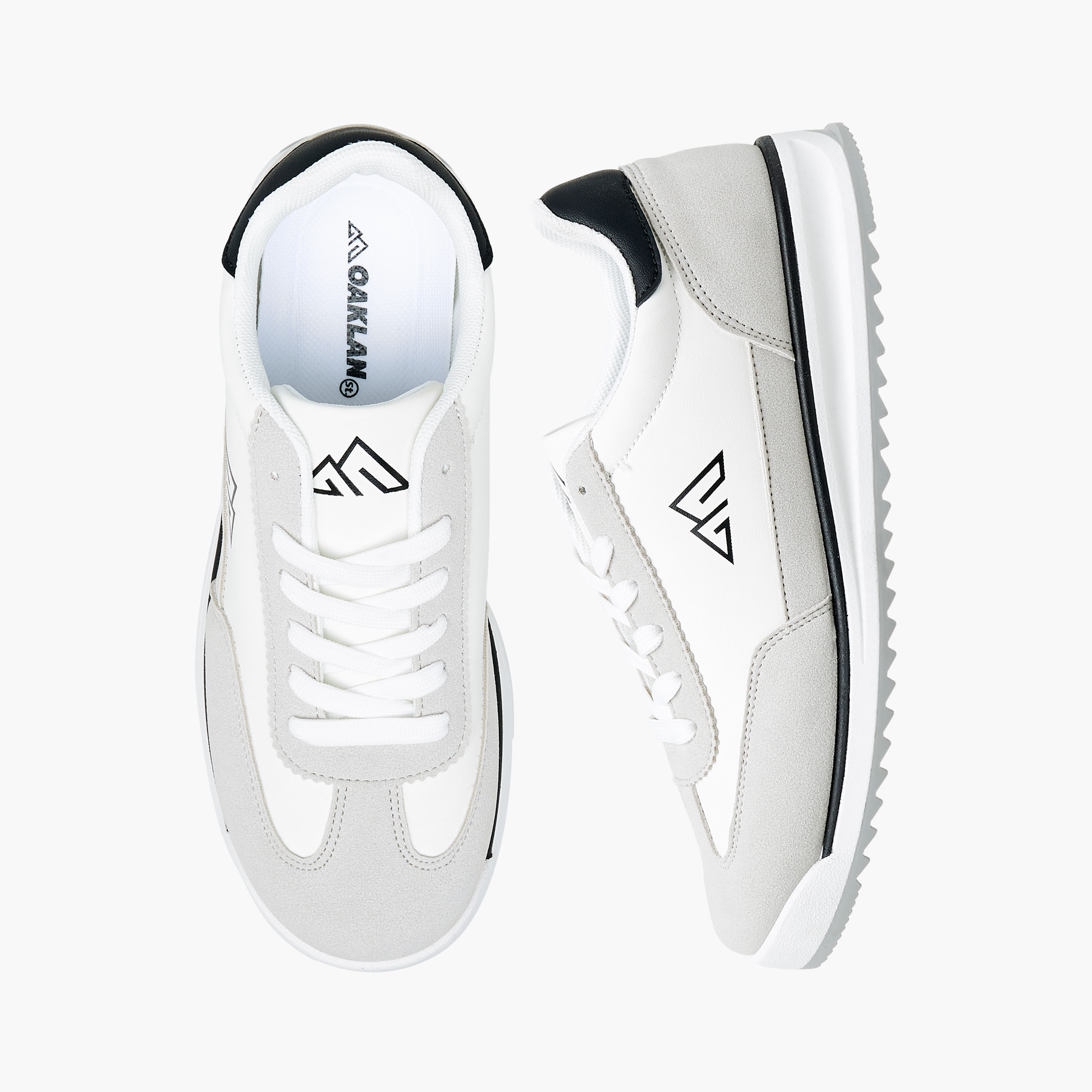 Oaklan by Shoexpress Women Panelled Lace-Up Sports Shoes-women-shoes-sports-image-1