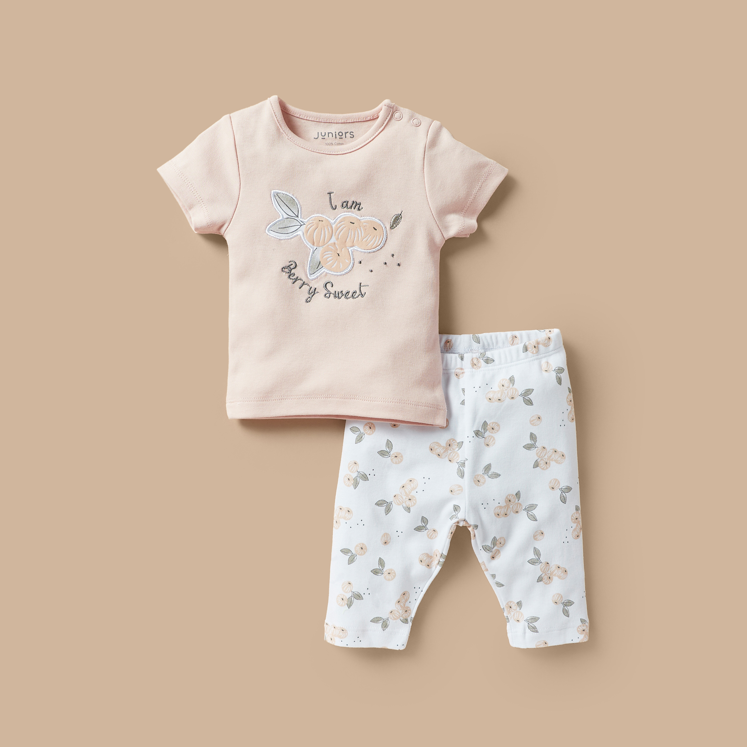 Juniors Pumpkin Print 8-Piece Clothing Set-baby-girls-clothing-setsandcoords-image-2