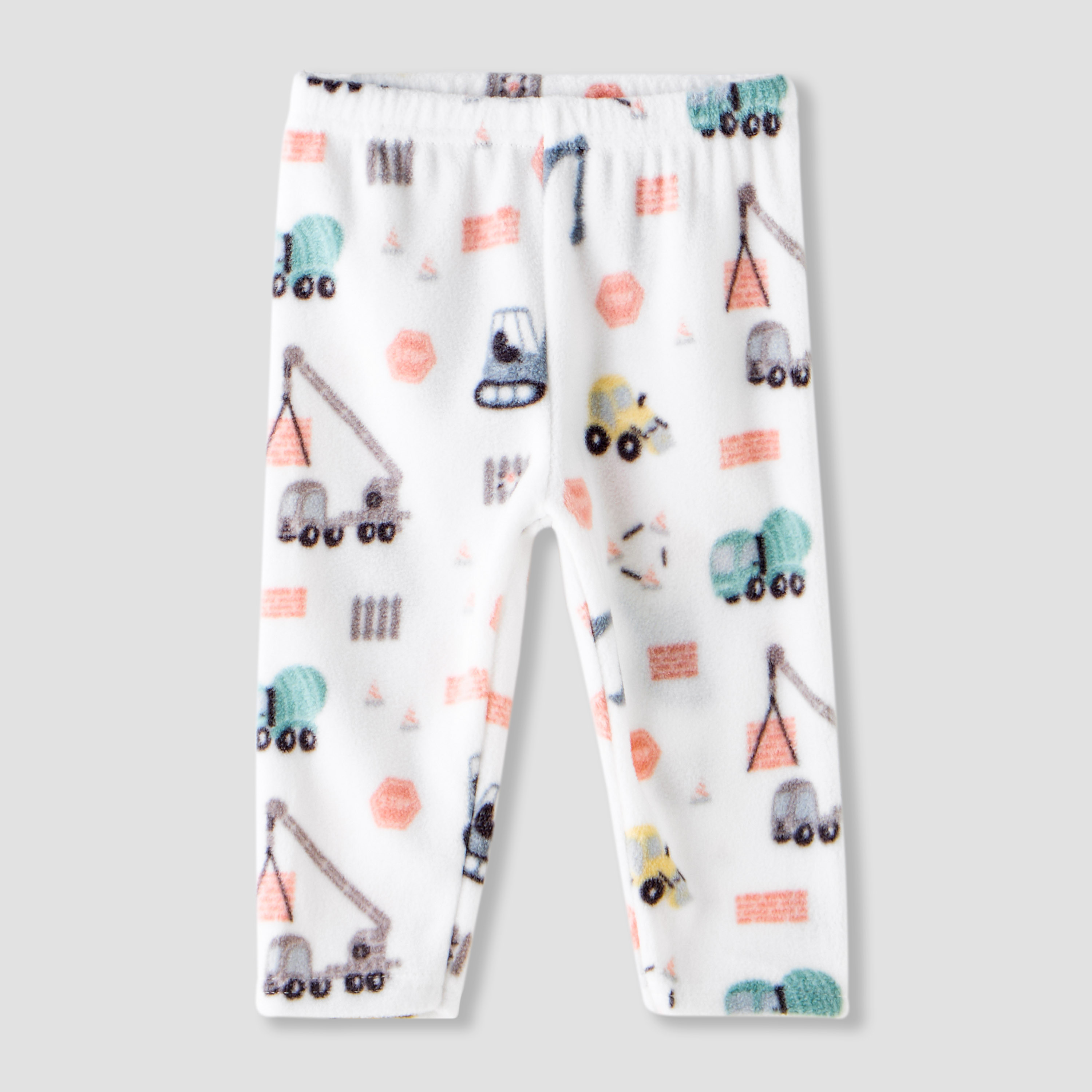 Juniors Pyjama Set with Construction Print - Long Sleeves - Round Neck-baby-boys-clothing-nightwear-pyjamasets-image-3