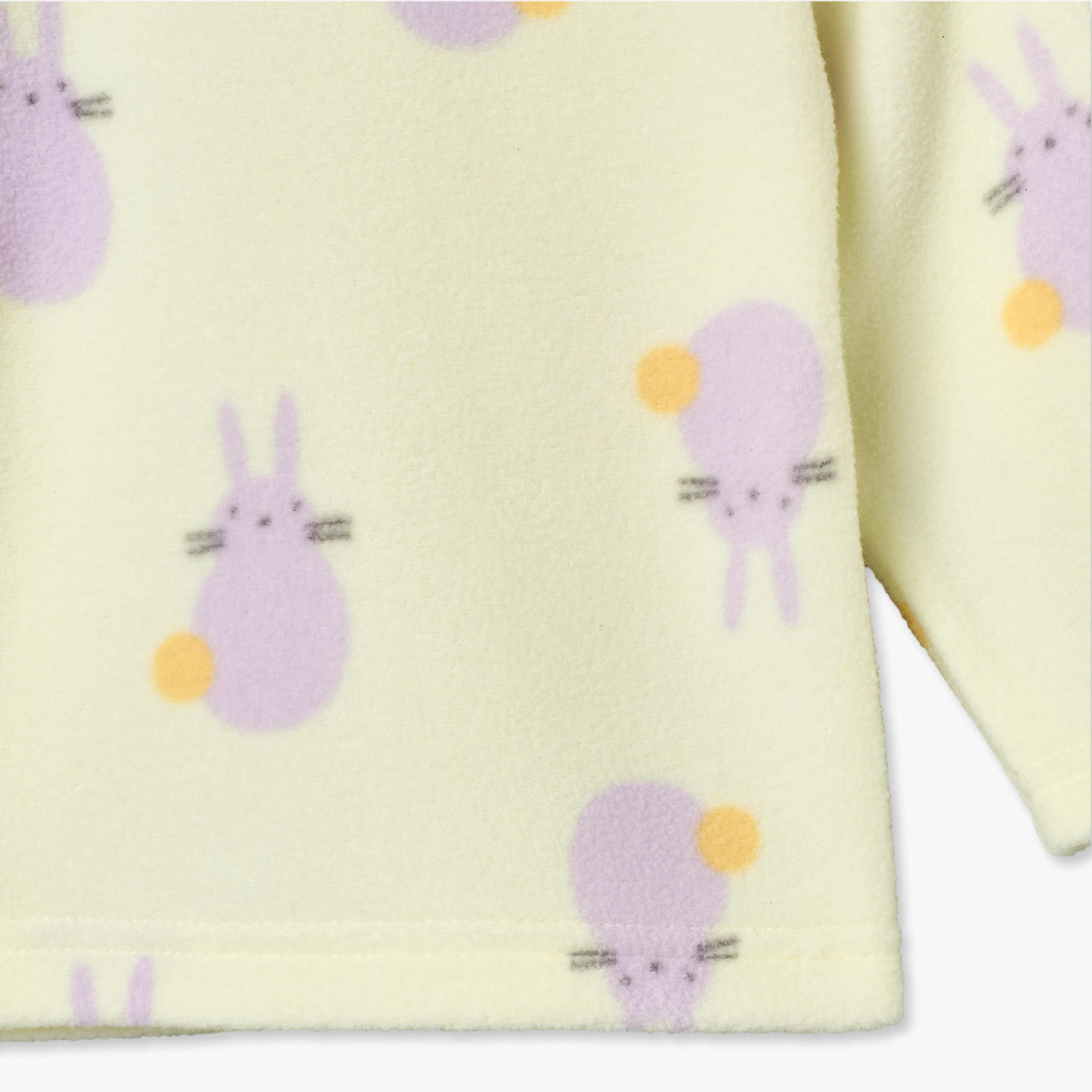 Juniors Crew Neck Long Sleeves Pyjama Set with Bunny Print-baby-boys-clothing-nightwear-pyjamasets-image-8