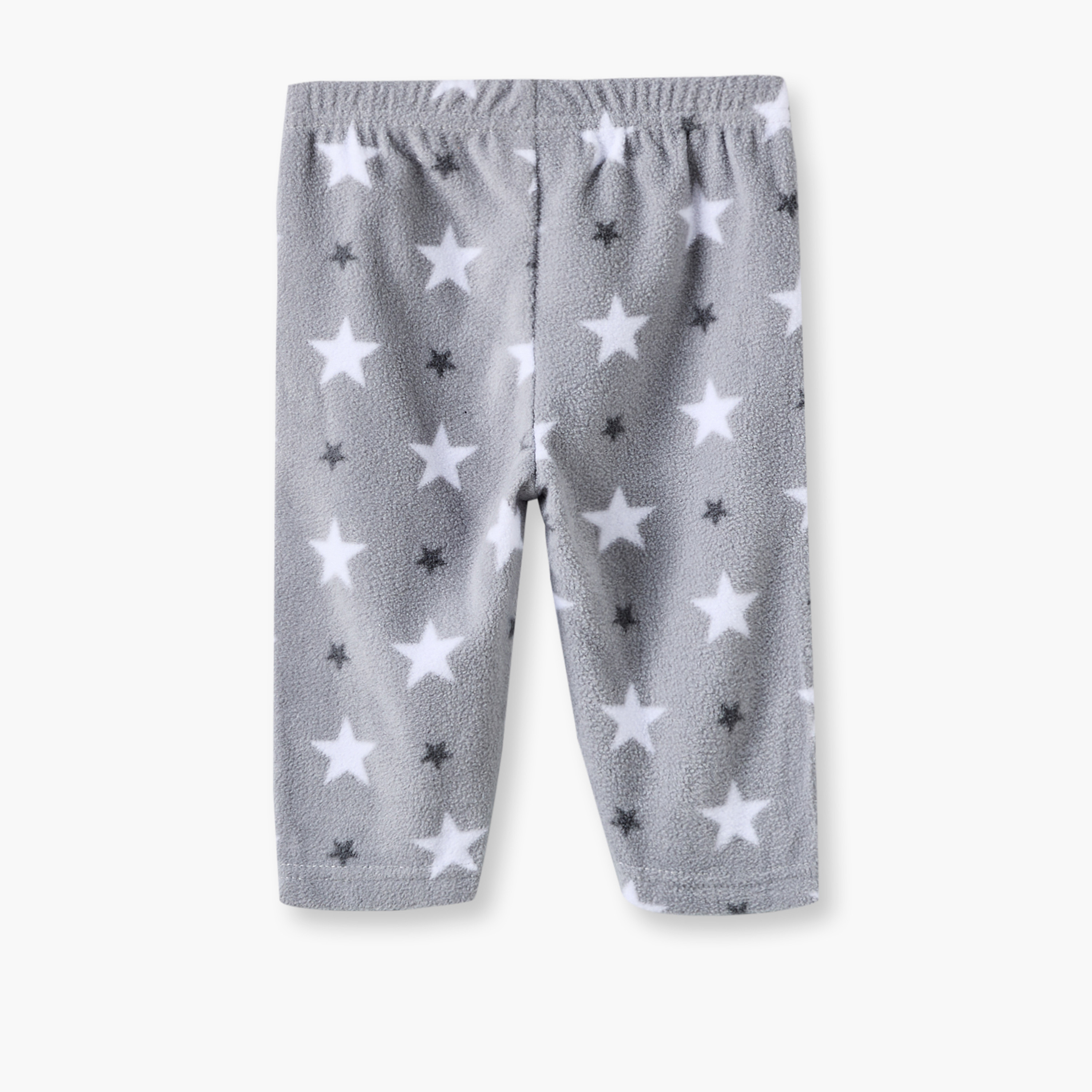 Juniors Round Neck Long Sleeves Pyjama Set with Star Print-baby-boys-clothing-nightwear-pyjamasets-image-6