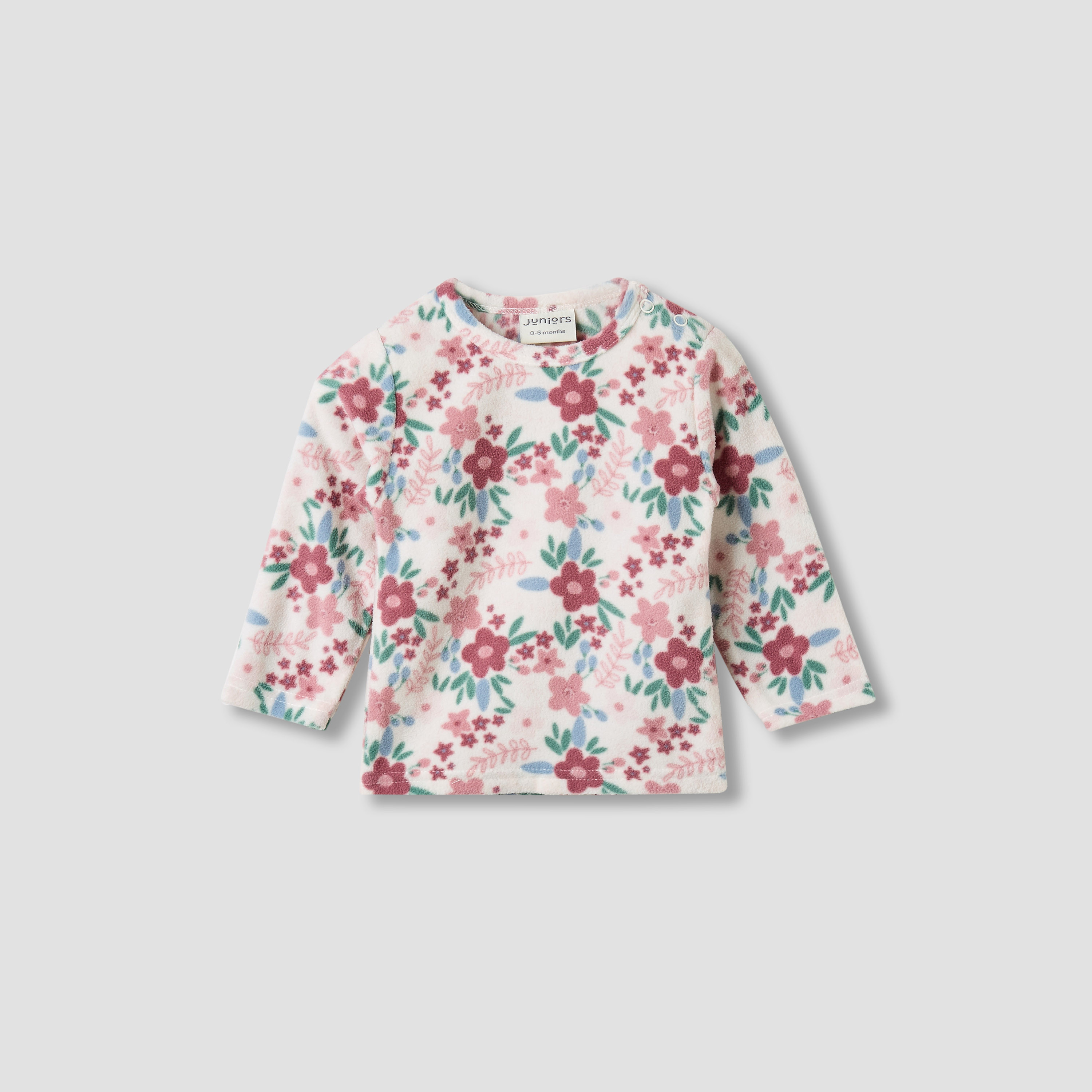 Juniors Pyjama Set with Assorted Print - Polyester - Long Sleeves - Round Neck - Pack of 2-baby-girls-clothing-nightwear-pyjamasets-image-4