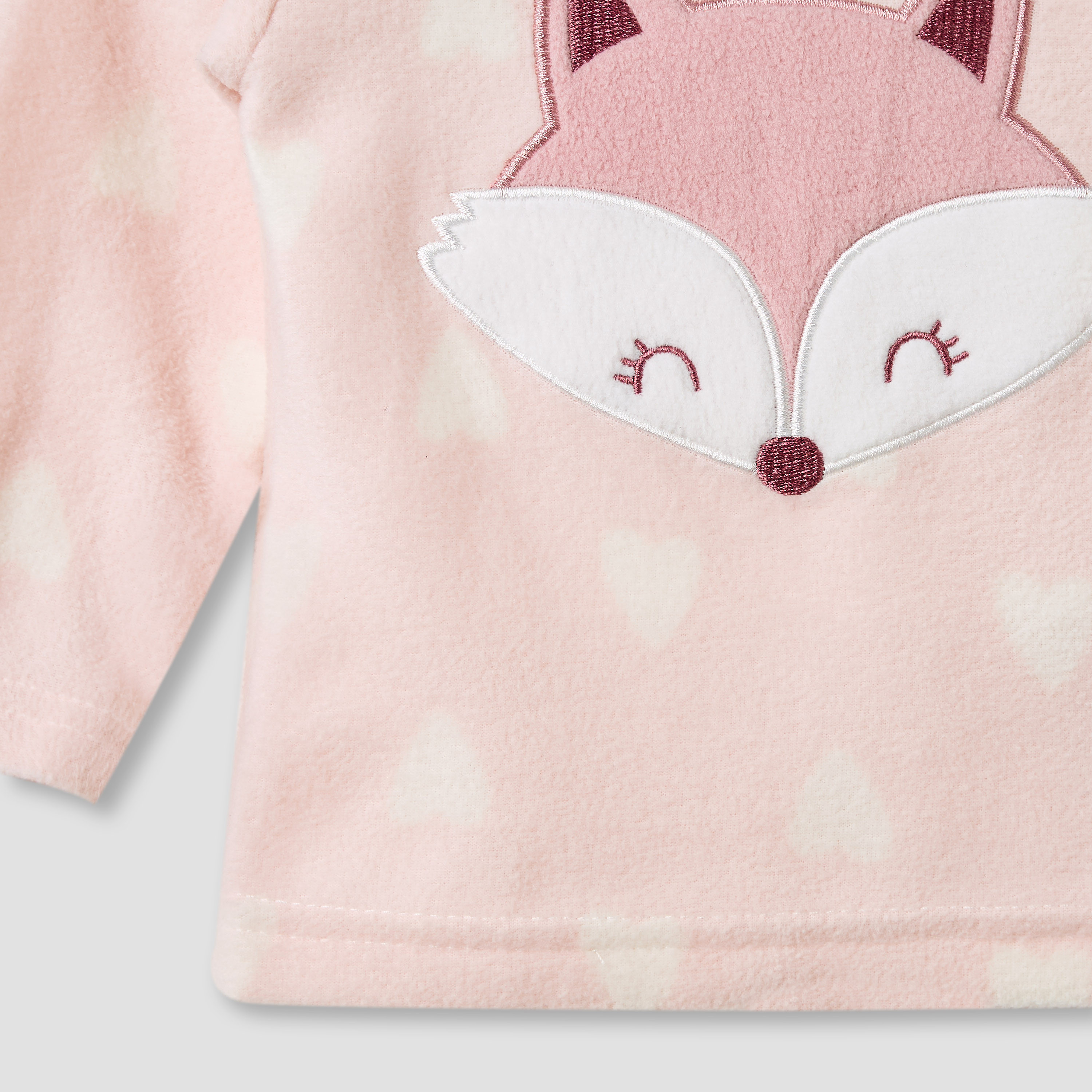 Juniors Pyjama Set with Assorted Print - Polyester - Long Sleeves - Round Neck - Pack of 2-baby-girls-clothing-nightwear-pyjamasets-image-7