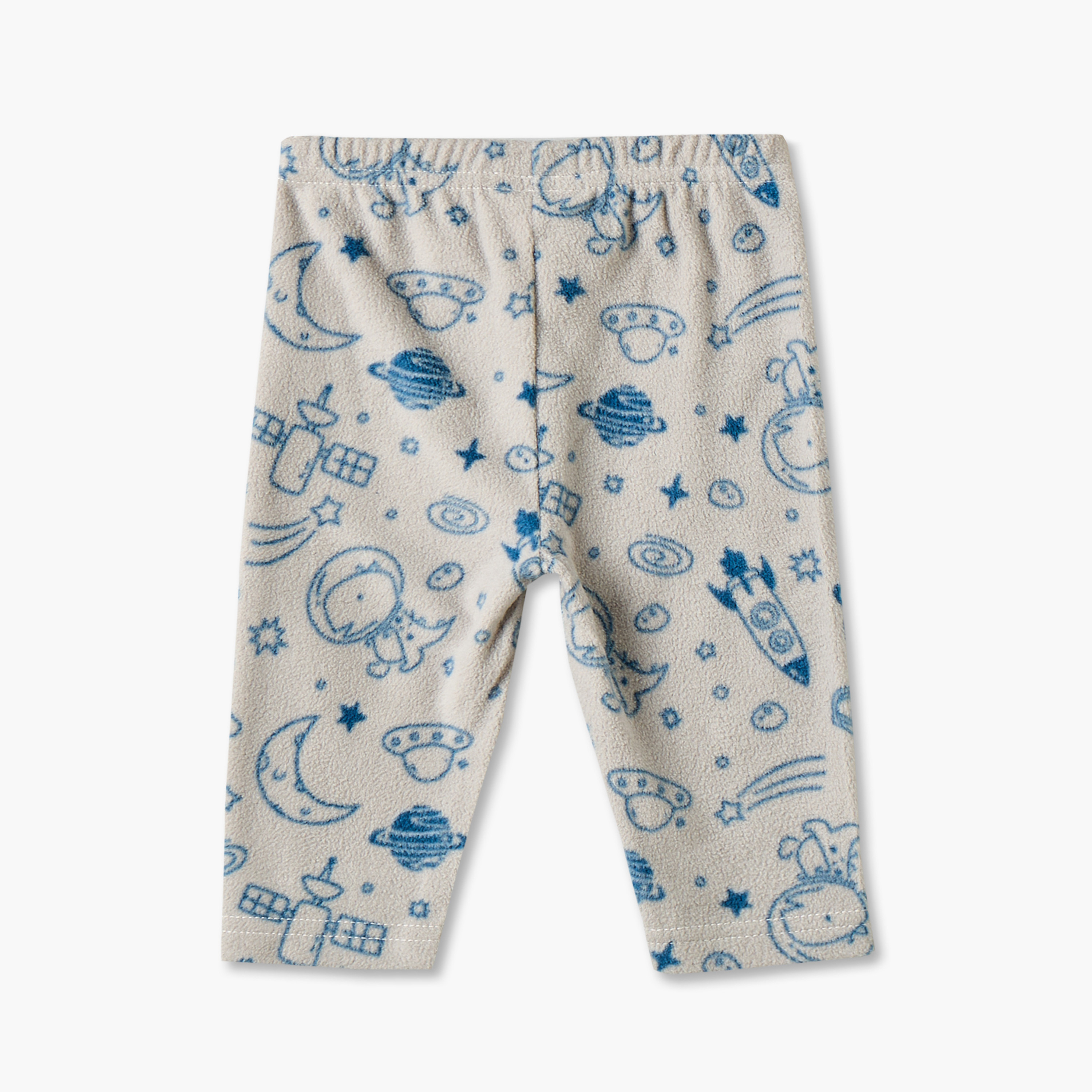 Pack of 2 Juniors Crew Neck Long Sleeves Pyjama Set with Celestial Print-baby-girls-clothing-nightwear-pyjamasets-image-5