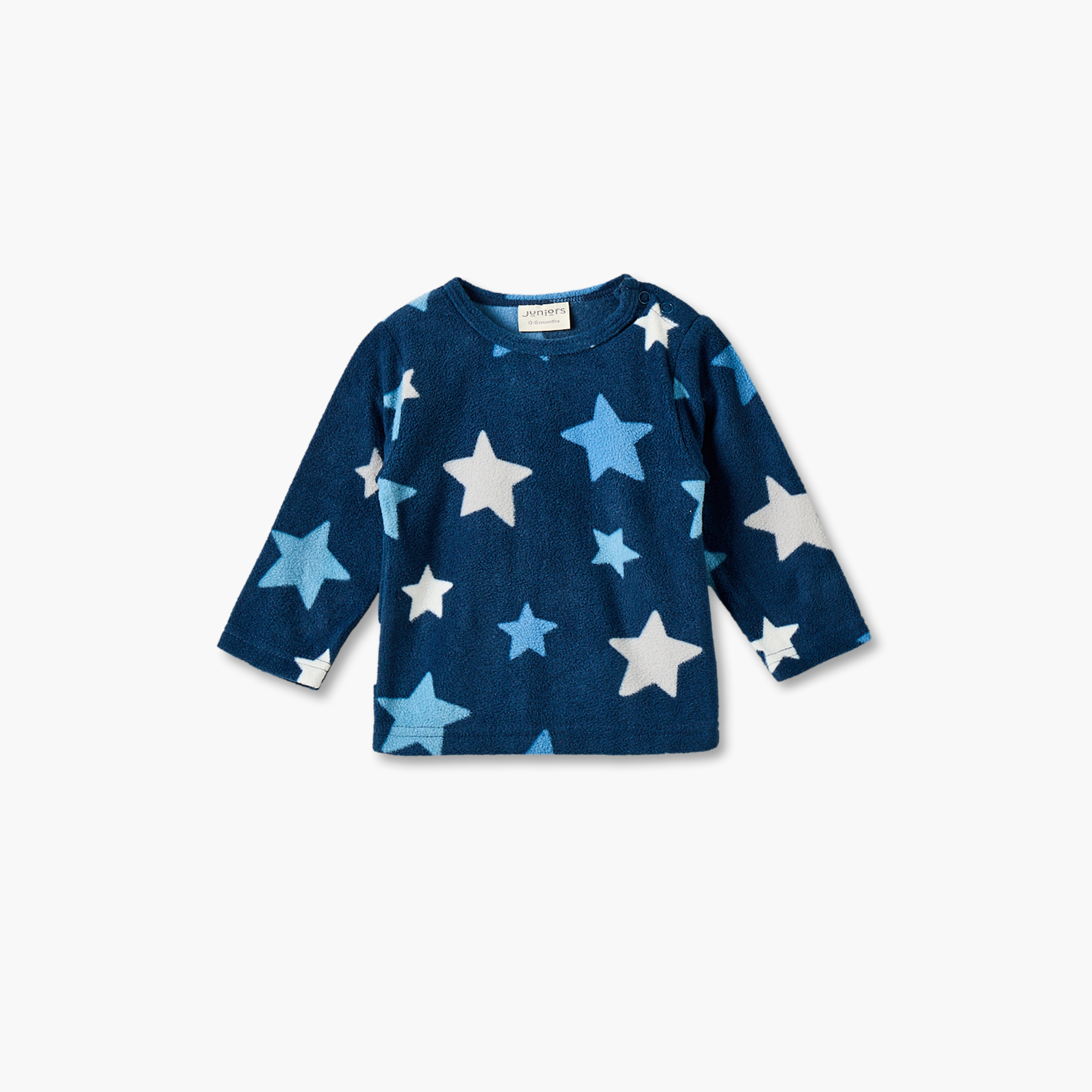 Pack of 2 Juniors Crew Neck Long Sleeves Pyjama Set with Celestial Print-baby-girls-clothing-nightwear-pyjamasets-image-6
