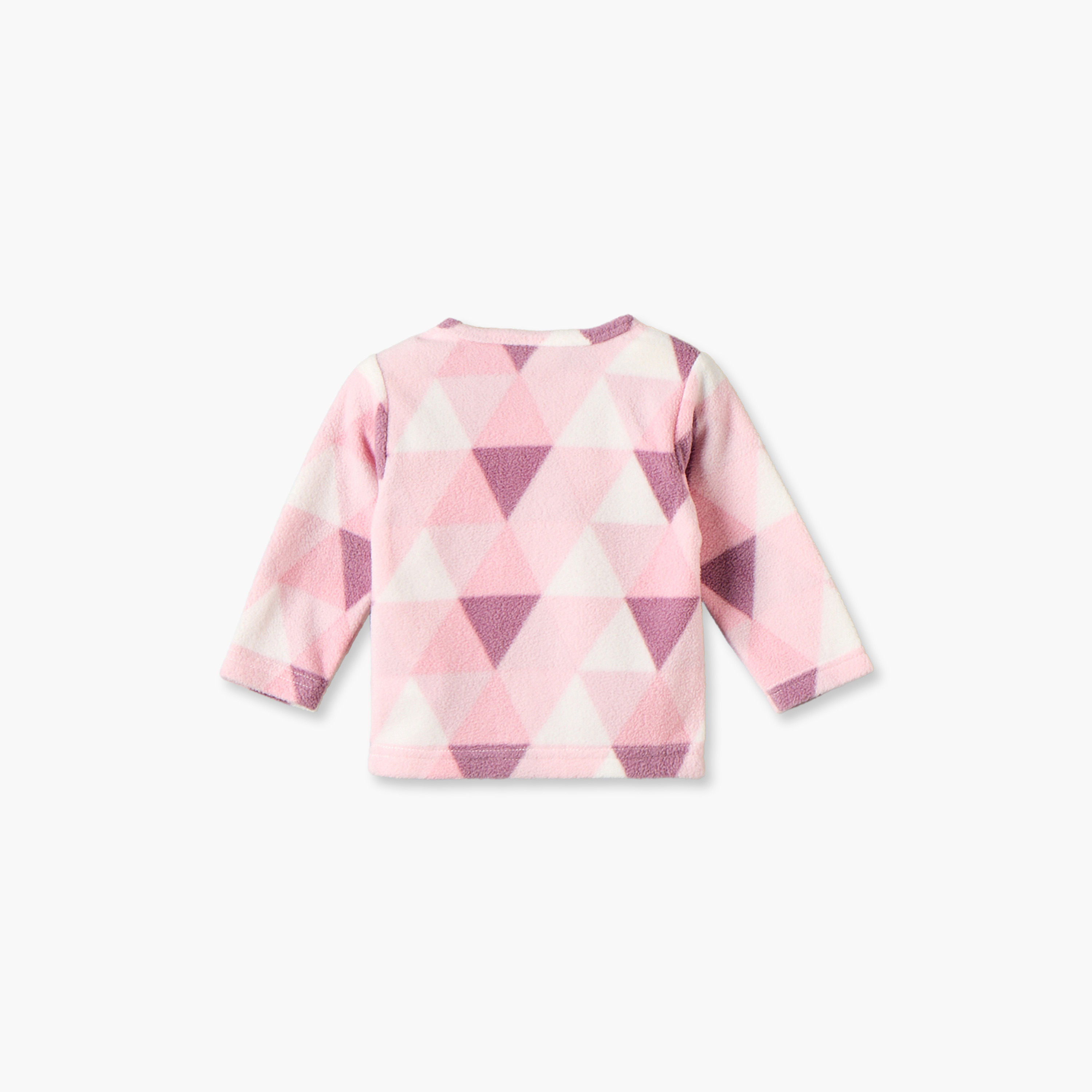 طقم بيجاما برقبة ضيقة وأكمام طويلة وتزيينات من جونيورز - عبوة من طقمين-baby-girls-clothing-nightwear-pyjamasets-image-4
