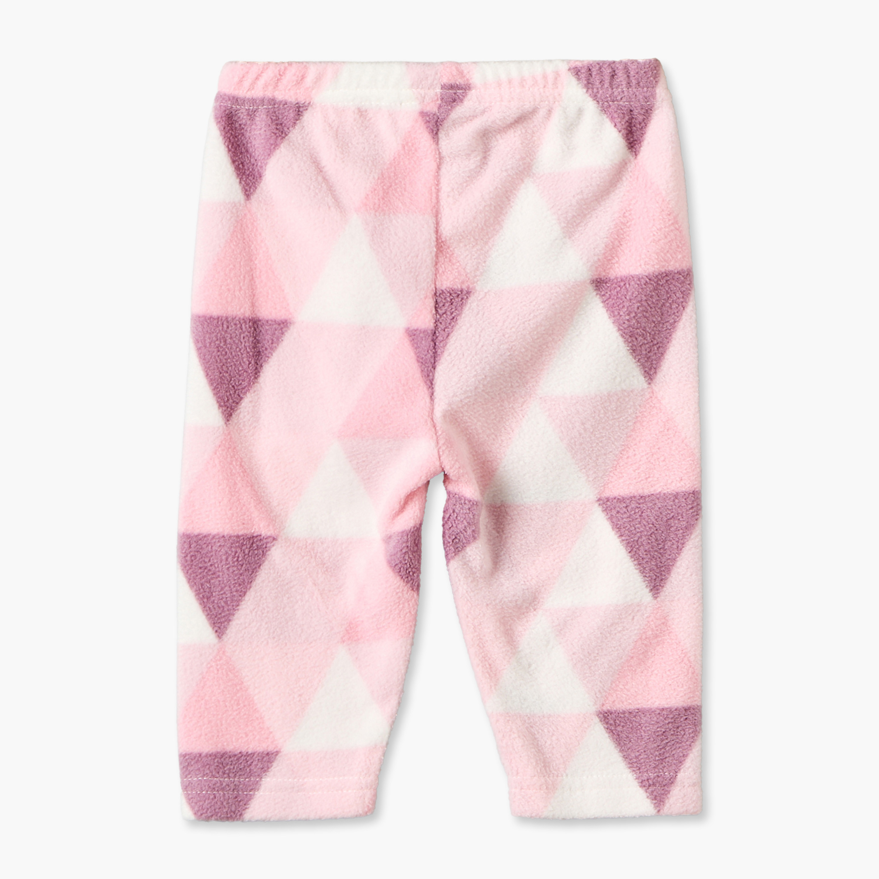 طقم بيجاما برقبة ضيقة وأكمام طويلة وتزيينات من جونيورز - عبوة من طقمين-baby-girls-clothing-nightwear-pyjamasets-image-5