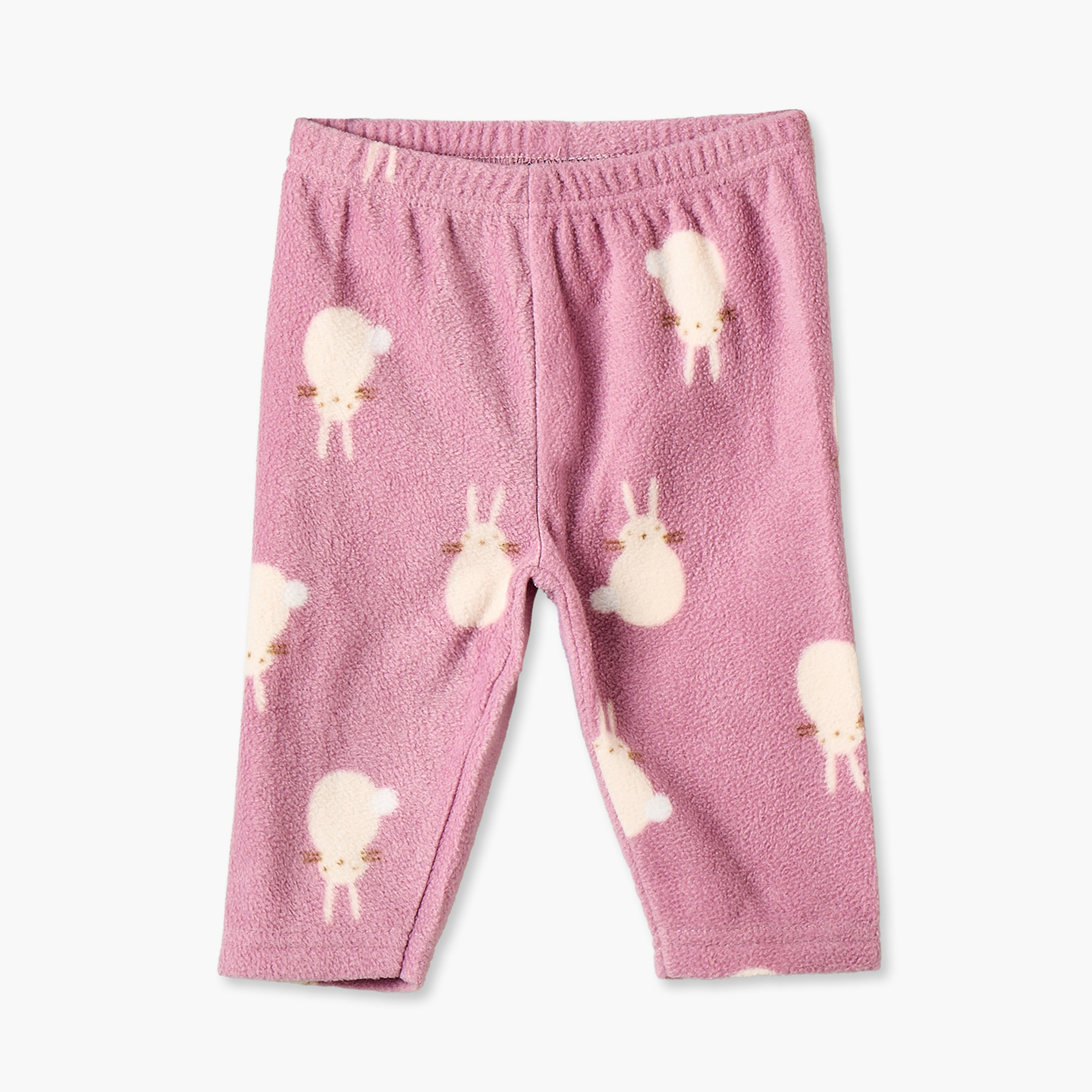 طقم بيجاما برقبة ضيقة وأكمام طويلة وتزيينات من جونيورز - عبوة من طقمين-baby-girls-clothing-nightwear-pyjamasets-image-7