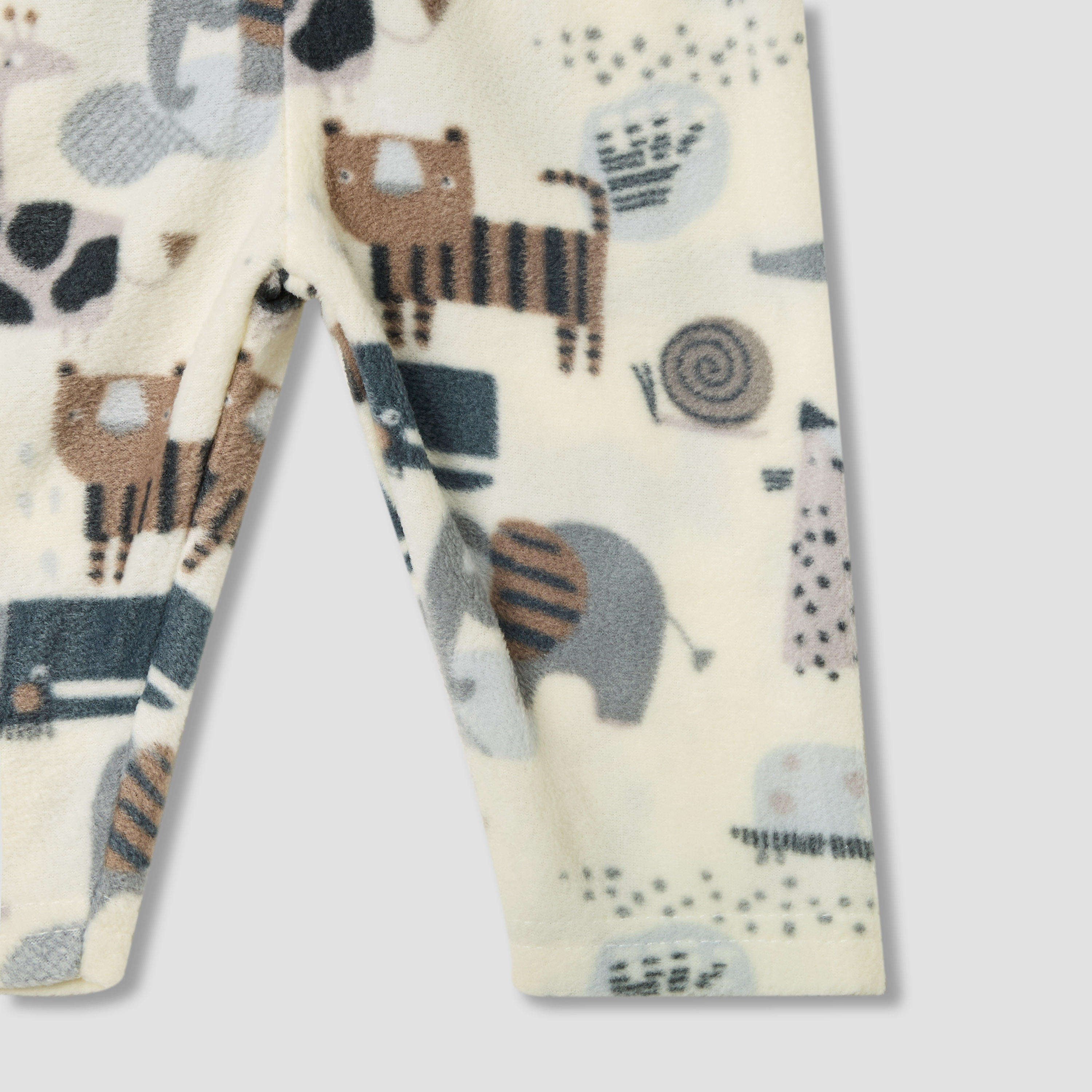 Juniors Pyjama Set with Animal Print - Polyester - Long Sleeves - Crew Neck - Set of 2-baby-boys-clothing-nightwear-pyjamasets-image-9