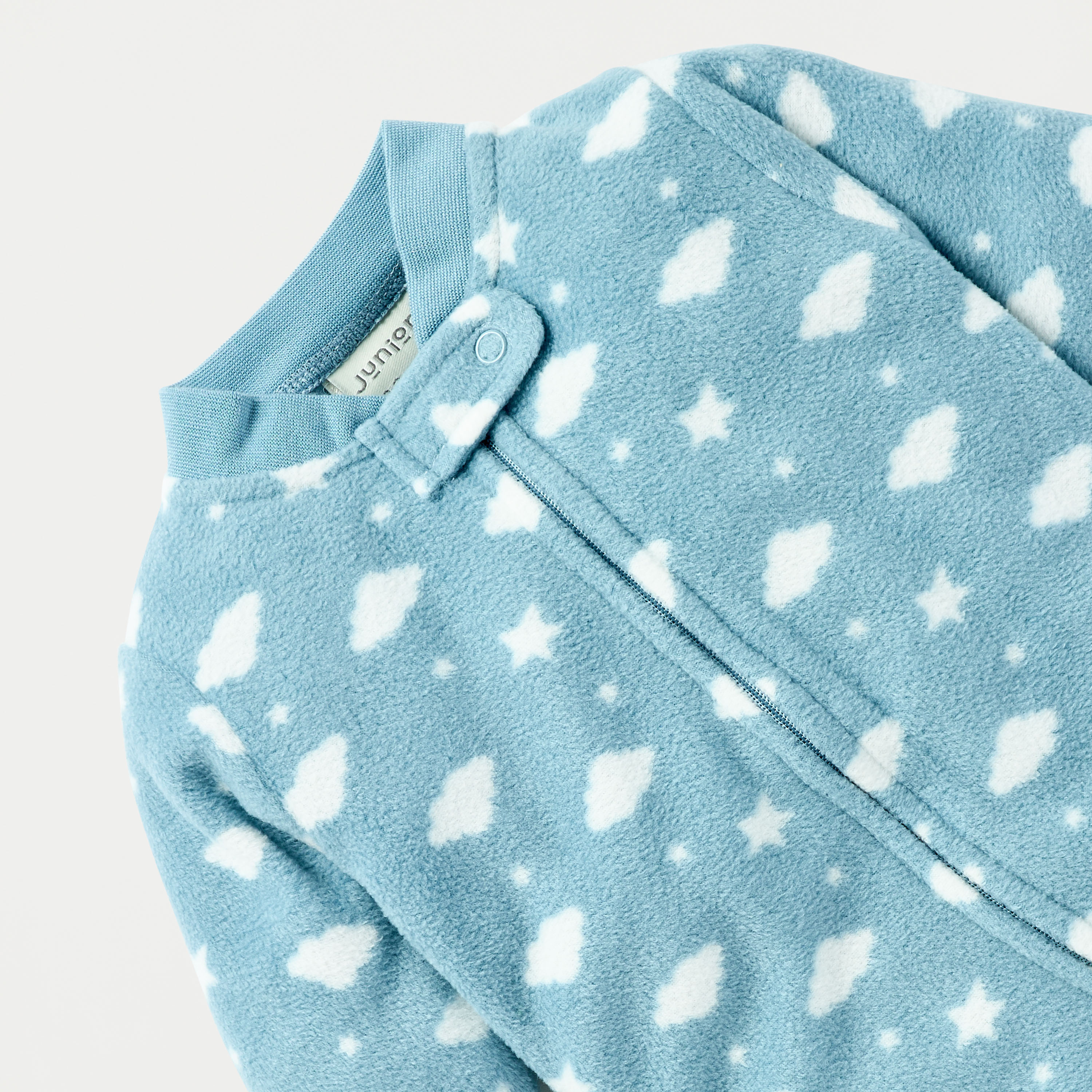 Juniors All-Over Print Closed Feet Sleepsuit with Zip Closure-baby-boys-clothing-winterwear-sleepsuits-image-3