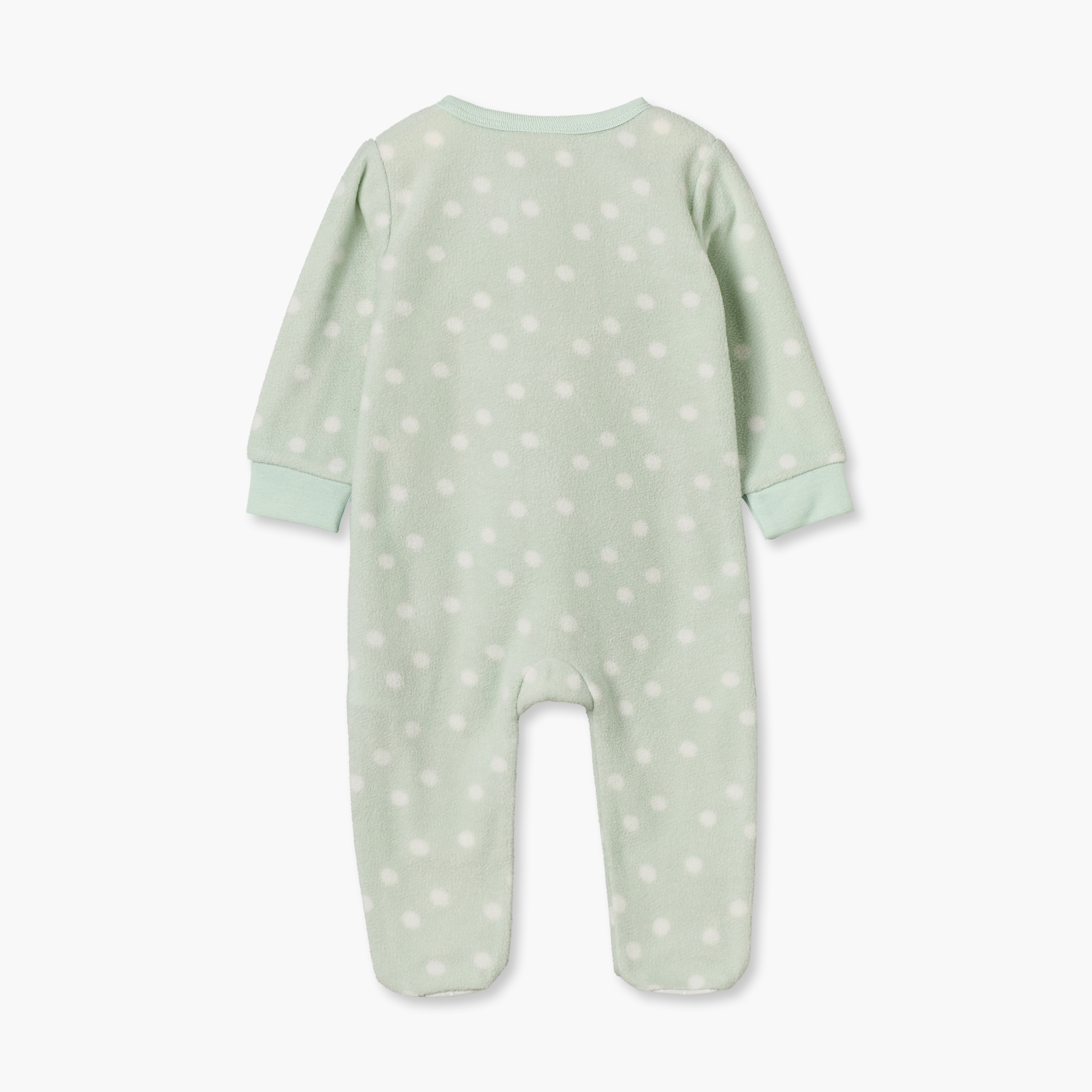 بدلات نوم بطبعات أزهار وياقة ضيقة وأكمام طويلة من جونيورز - عبوة من قطعتين-baby-girls-clothing-nightwear-sleepsuits-image-3