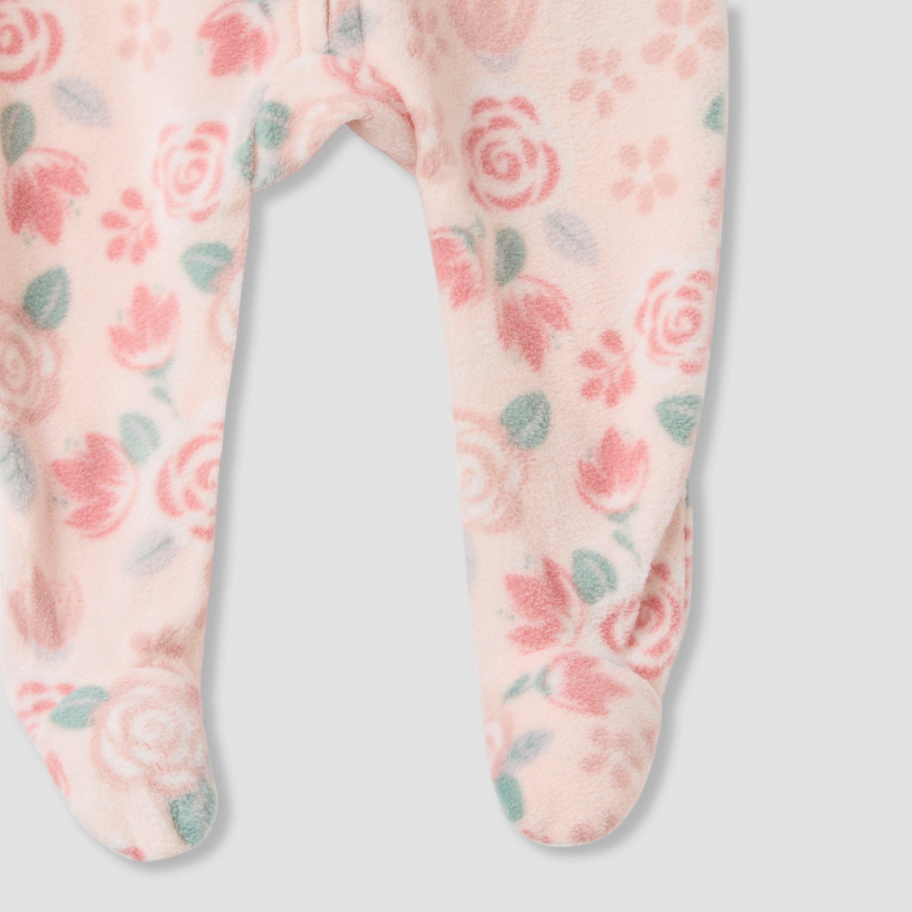 Juniors Round Neck Sleepsuit with Print - Polyester - Long Sleeves - Set of 2-baby-girls-clothing-nightwear-sleepsuits-image-7