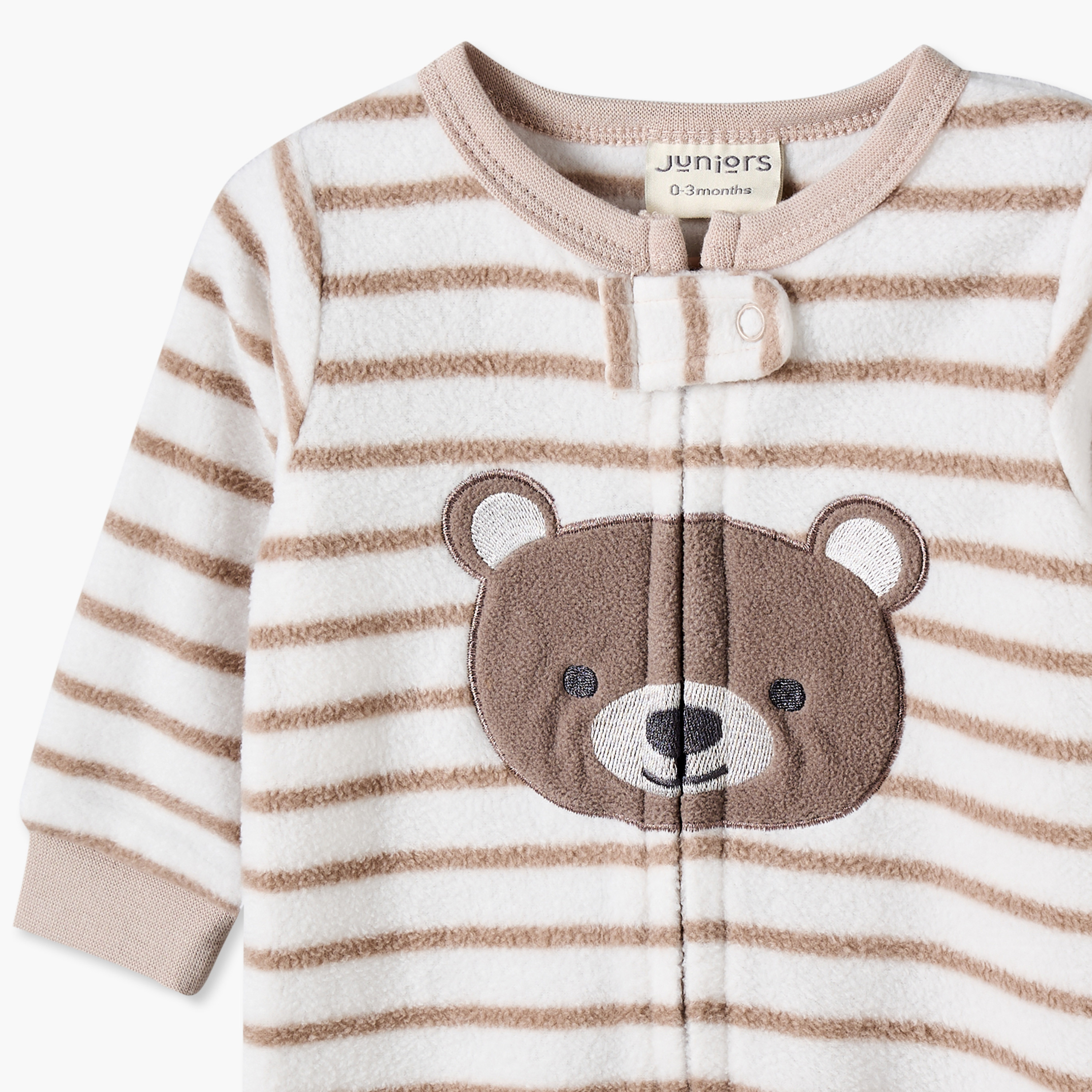 بدلة نوم بياقة ضيقة وأكمام طويلة وطبعات من جونيورز - عبوة من قطعتين-baby-boys-clothing-nightwear-sleepsuits-image-6