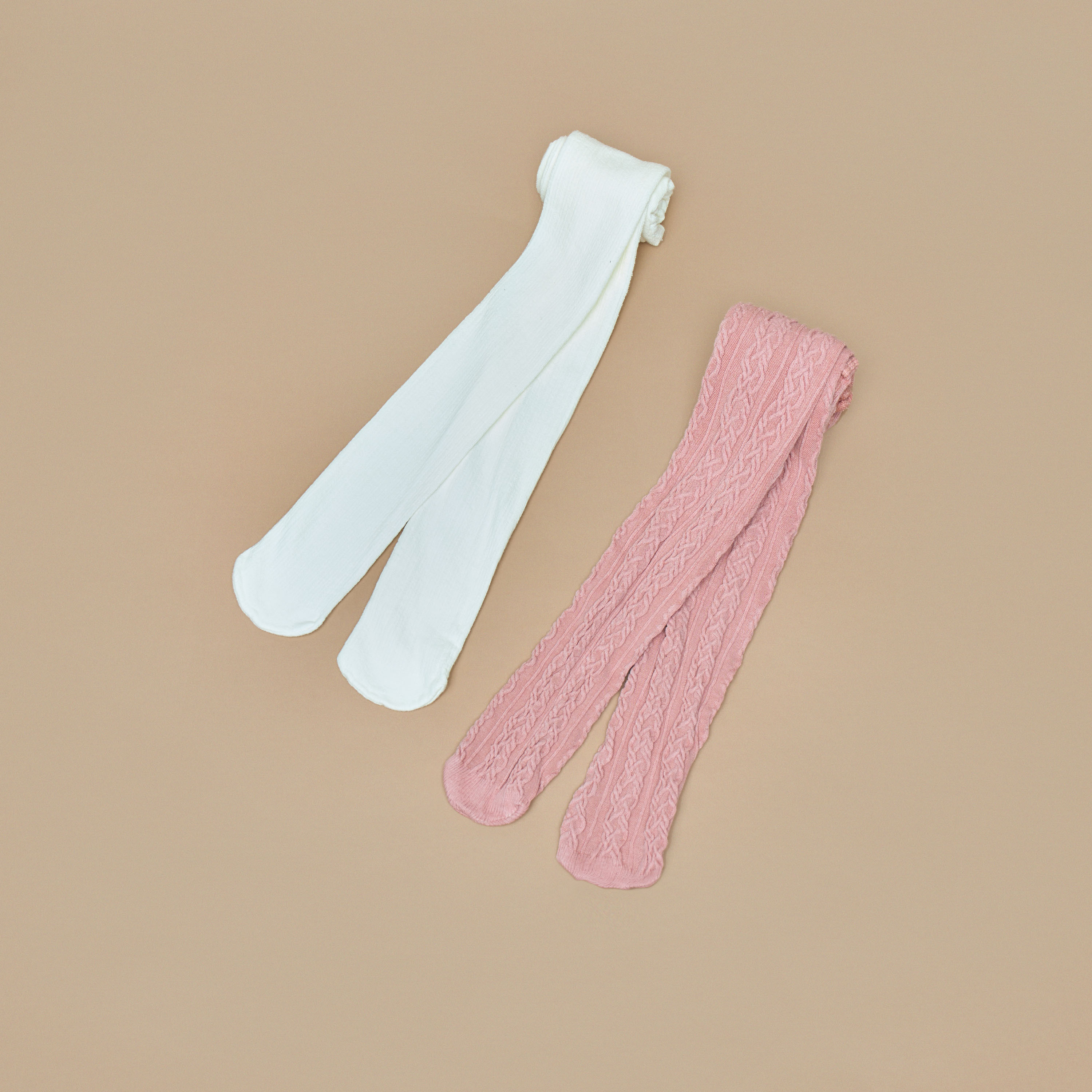 سراويل تحتانية متنوعة بخصر مطّاطي من ليتل ميسي - طقم من قطعتين-girls-accessories-socks-image-1