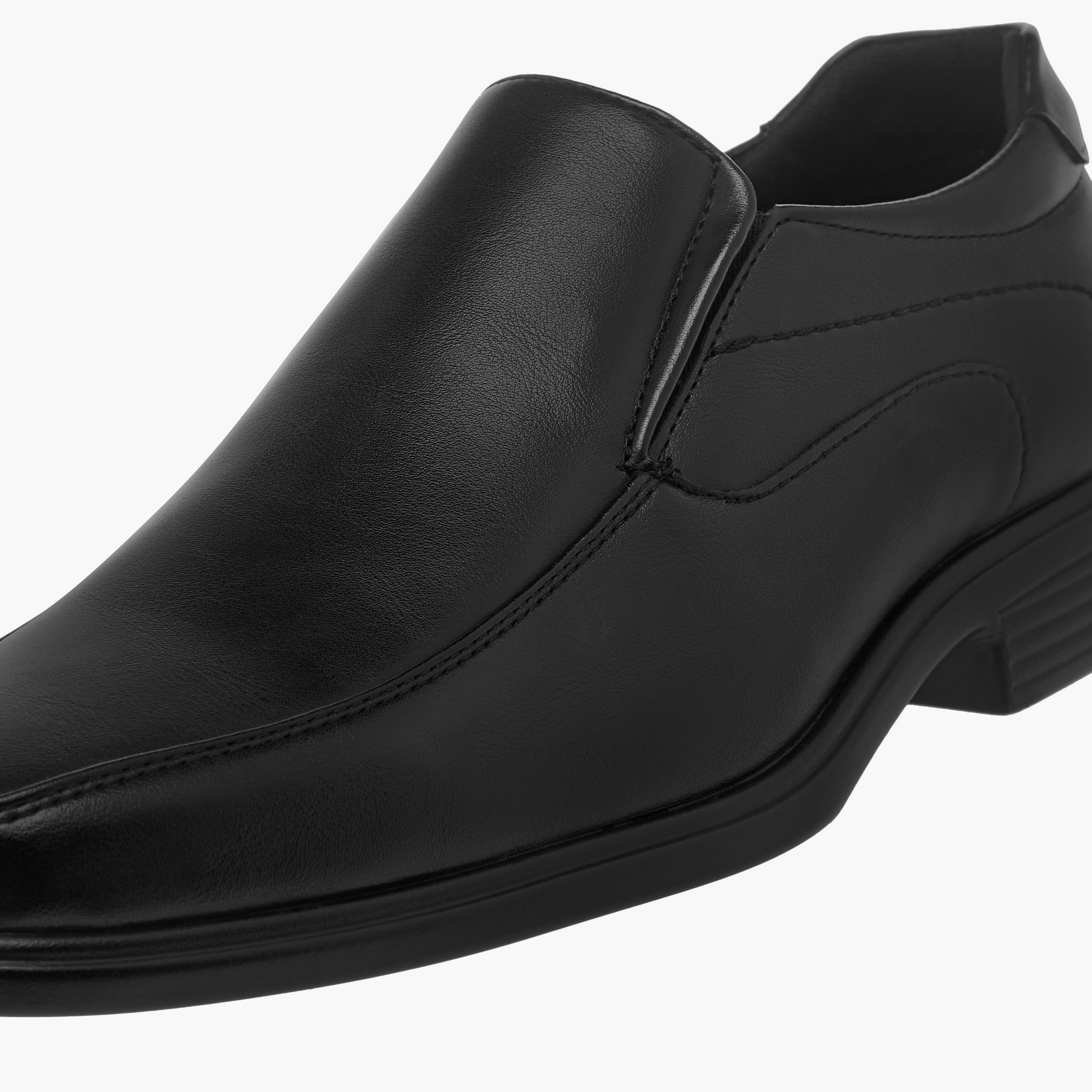 LBL by Shoexpress Panelled Slip-On Loafers-men-shoes-formalshoes-image-4