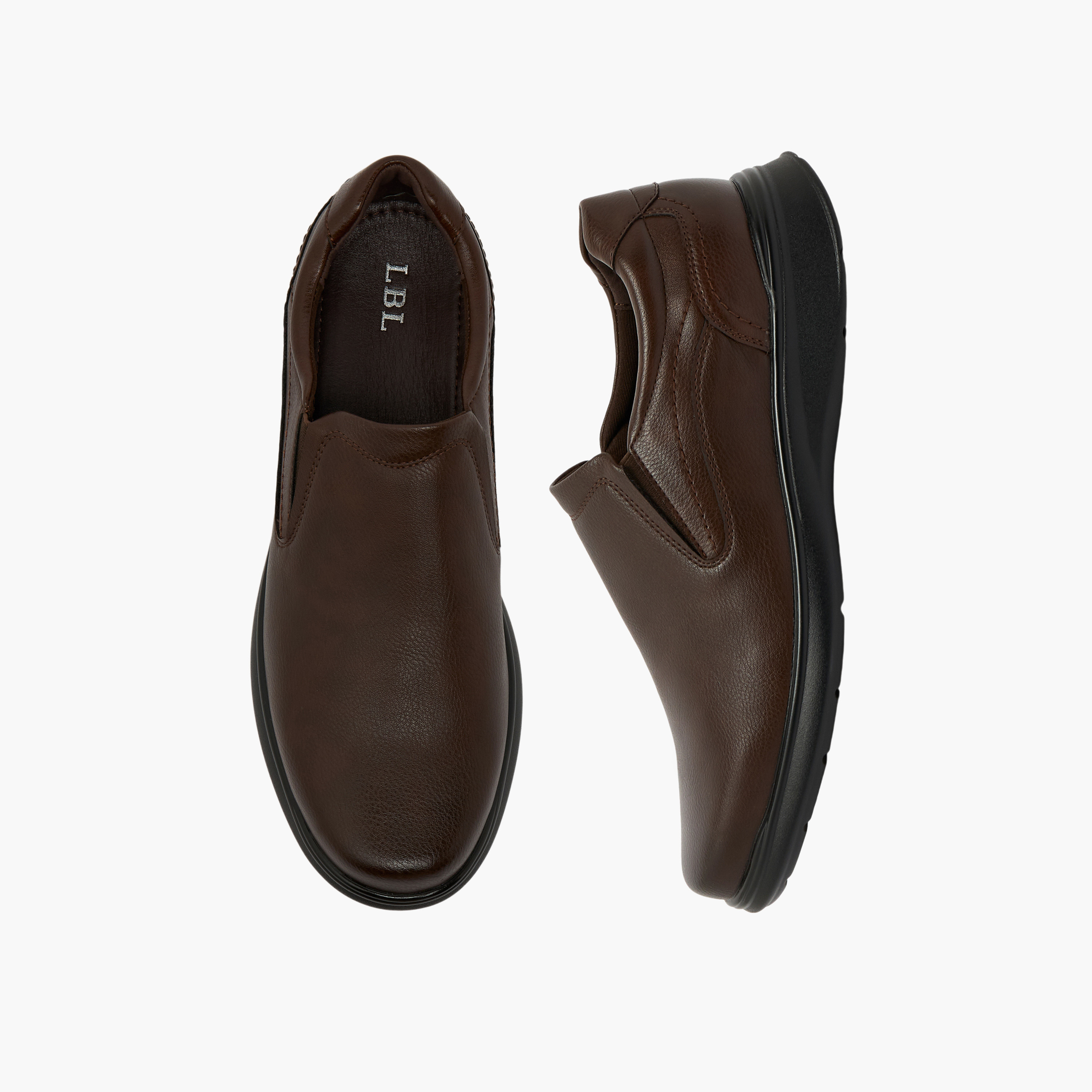 حذاء خفيف سهل الارتداء للرجال من إل بي إل من شو إكسبريس-men-shoes-formalshoes-image-1