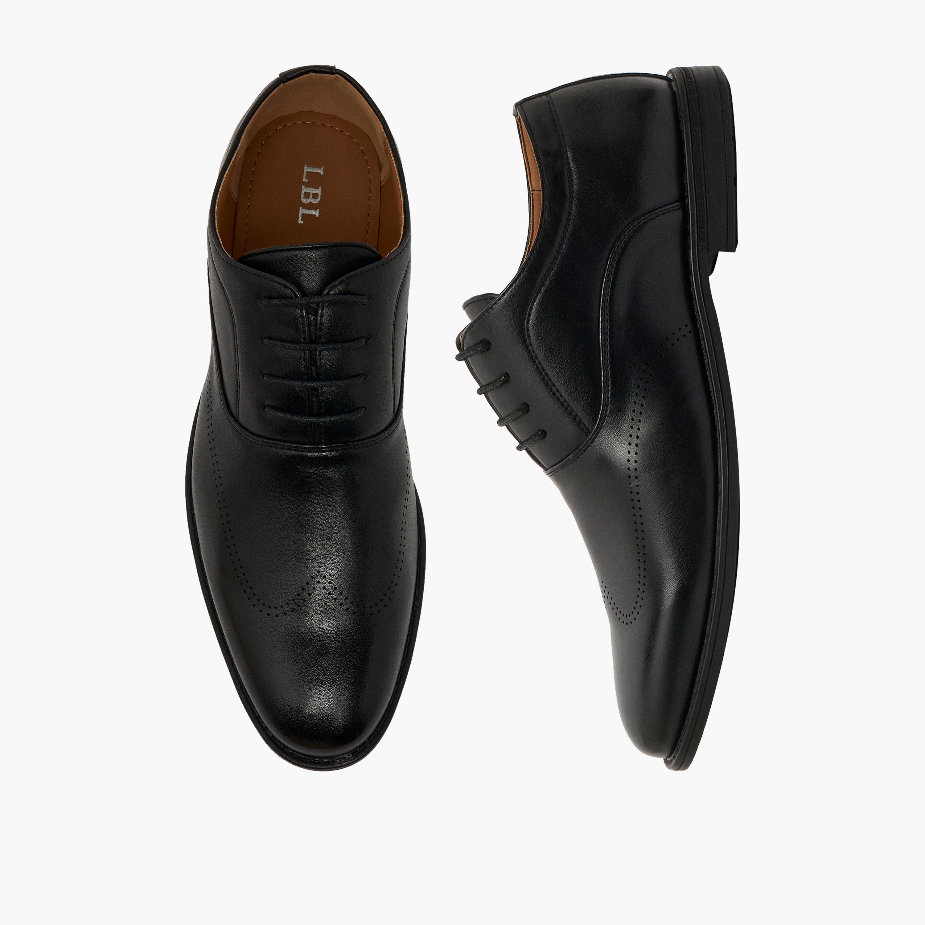 LBL by Shoexpress Men Lace-Up Oxford Shoes-men-shoes-formalshoes-image-1