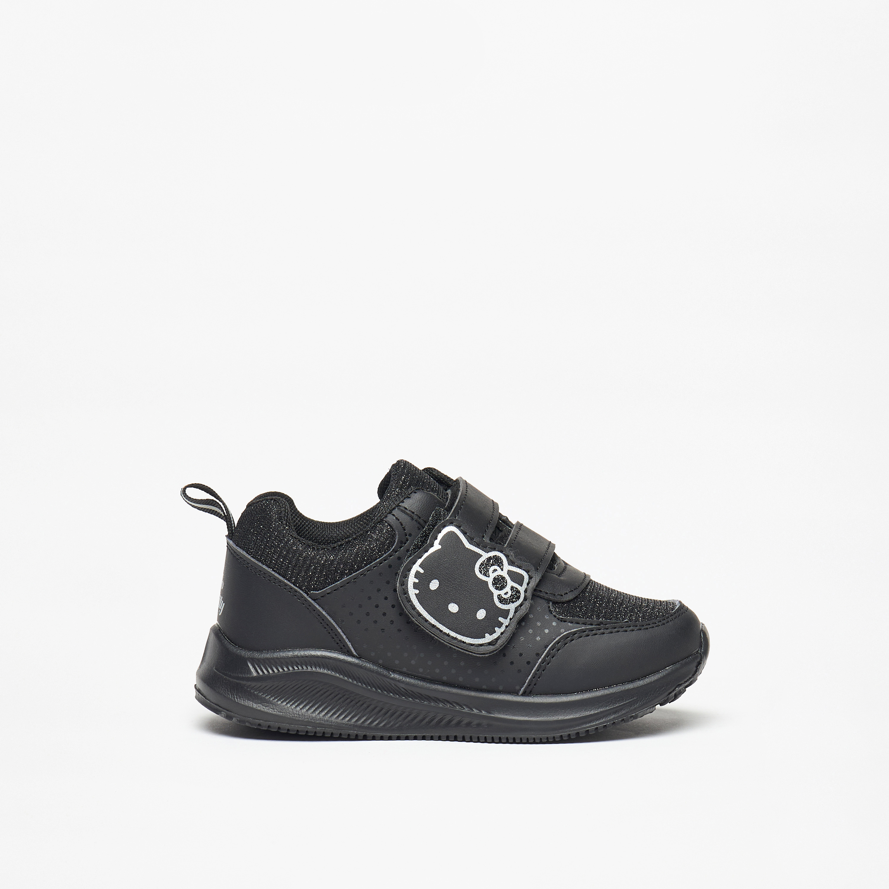 حذاء مدرسي بارز الملمس بشريط إغلاق من هالو كيتي-girls-shoes-schoolshoes-image-3