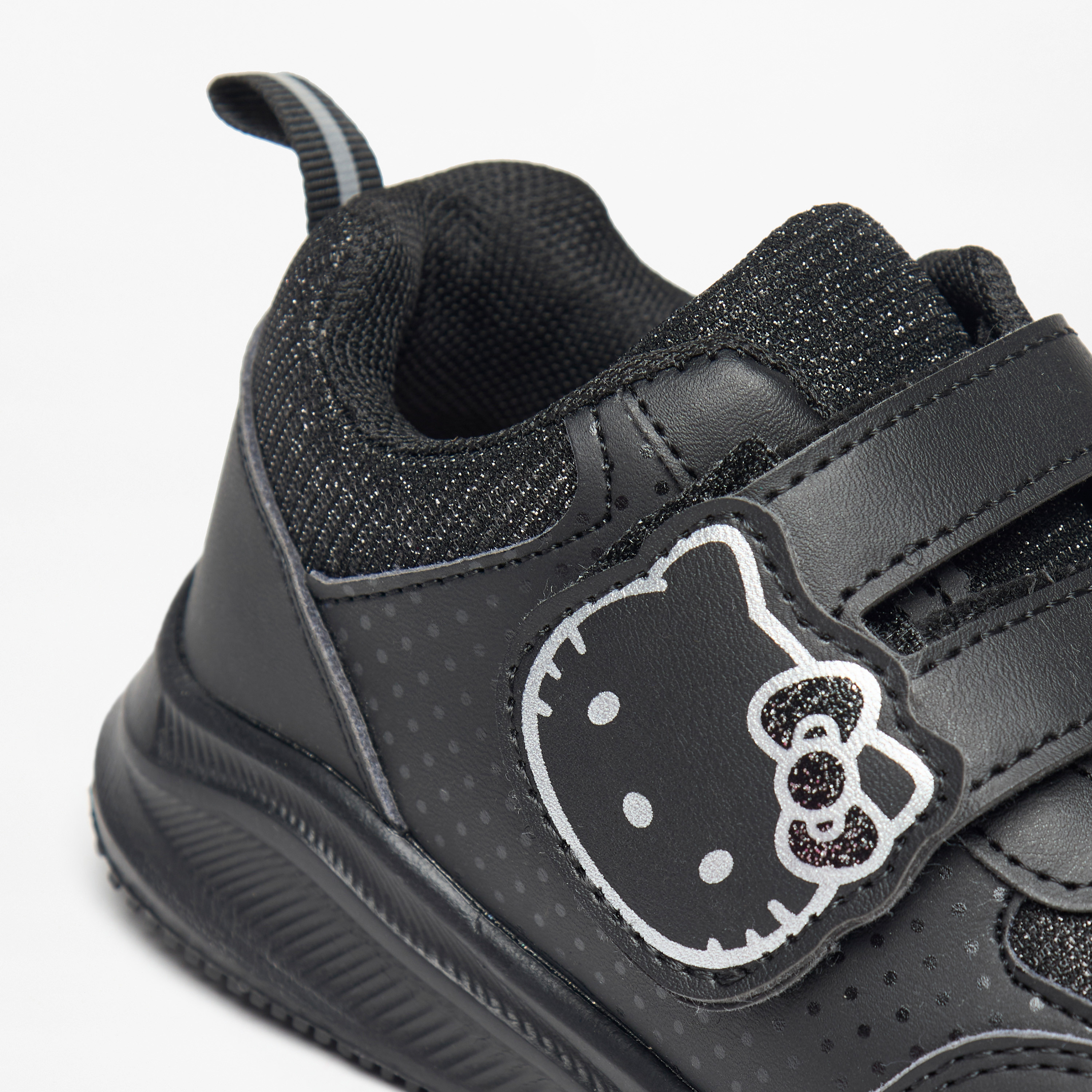 حذاء مدرسي بارز الملمس بشريط إغلاق من هالو كيتي-girls-shoes-schoolshoes-image-5