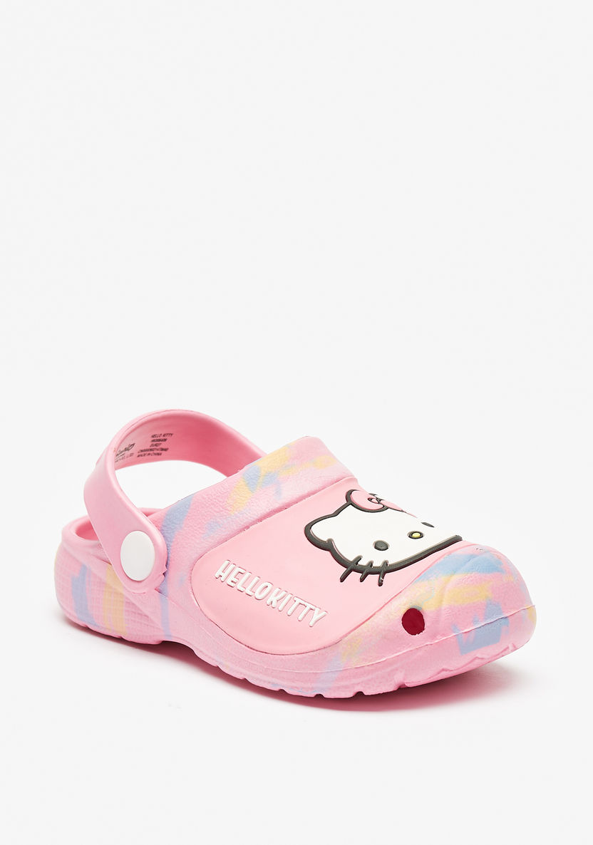 Hello Kitty Embossed Clogs-Girl%27s Flip Flops & Beach Slippers-image-0