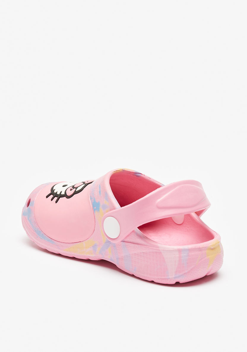 Hello Kitty Embossed Clogs-Girl%27s Flip Flops & Beach Slippers-image-1