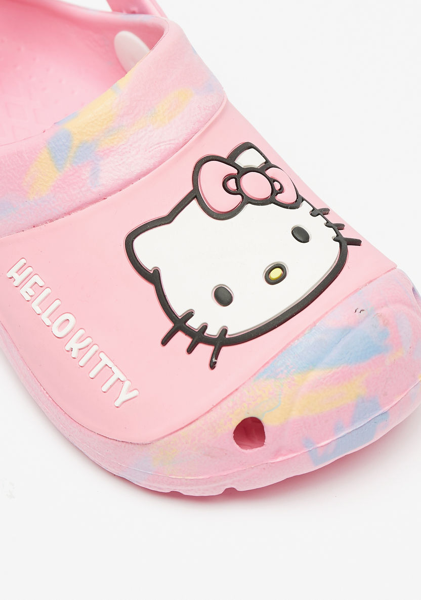 Hello Kitty Embossed Clogs-Girl%27s Flip Flops & Beach Slippers-image-4