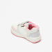 Hello Kitty Printed Sneakers with Hook and Loop Closure-Girl%27s Sneakers-thumbnailMobile-1