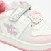 Hello Kitty Printed Sneakers with Hook and Loop Closure-Girl%27s Sneakers-thumbnailMobile-4