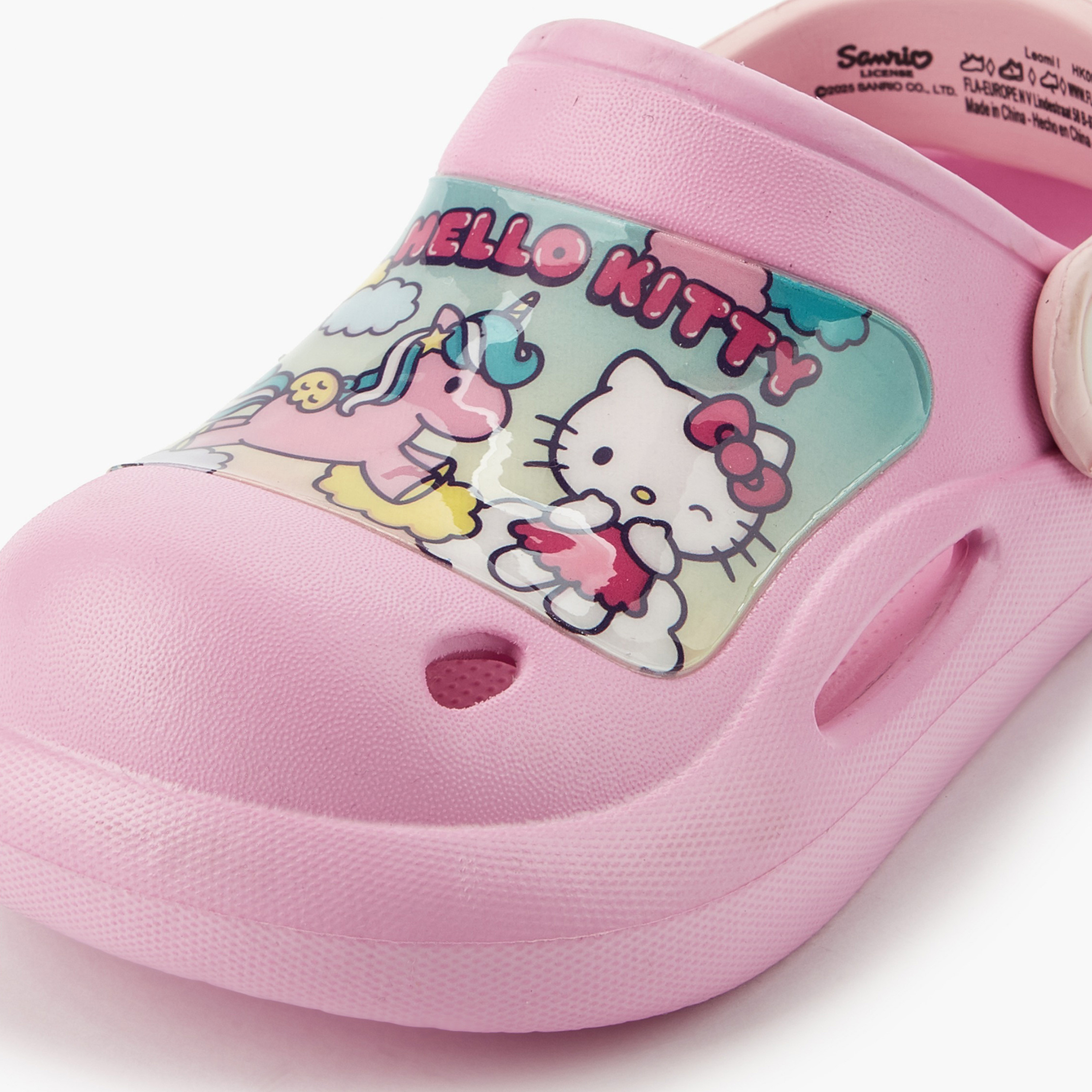 صندل بكعب سميك وطبعات للبنات من هالو كيتي-girls-shoes-flipflopsandslides-image-4