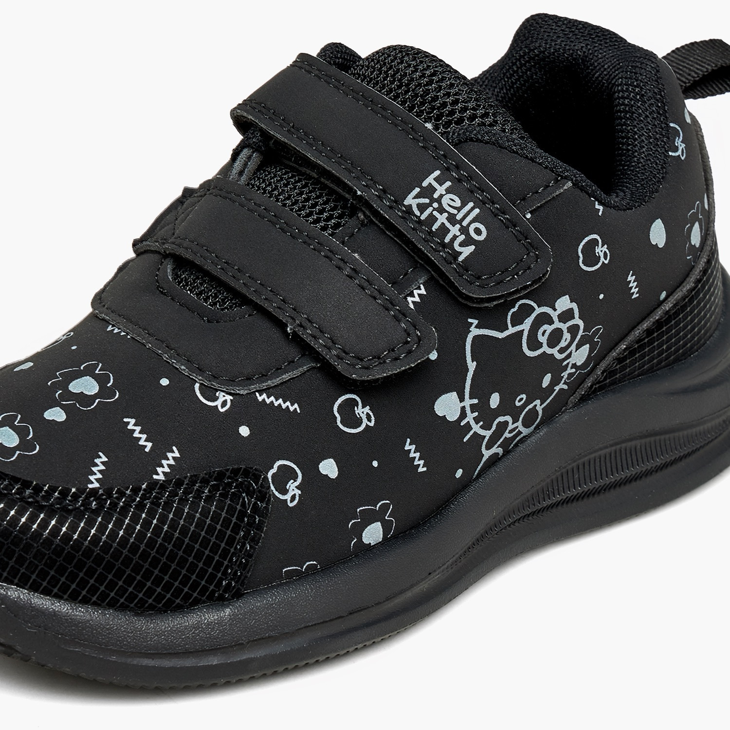 حذاء مدرسي بشريط إغلاق لاصق للبنات من هالو كيتي-girls-shoes-sneakers-image-4