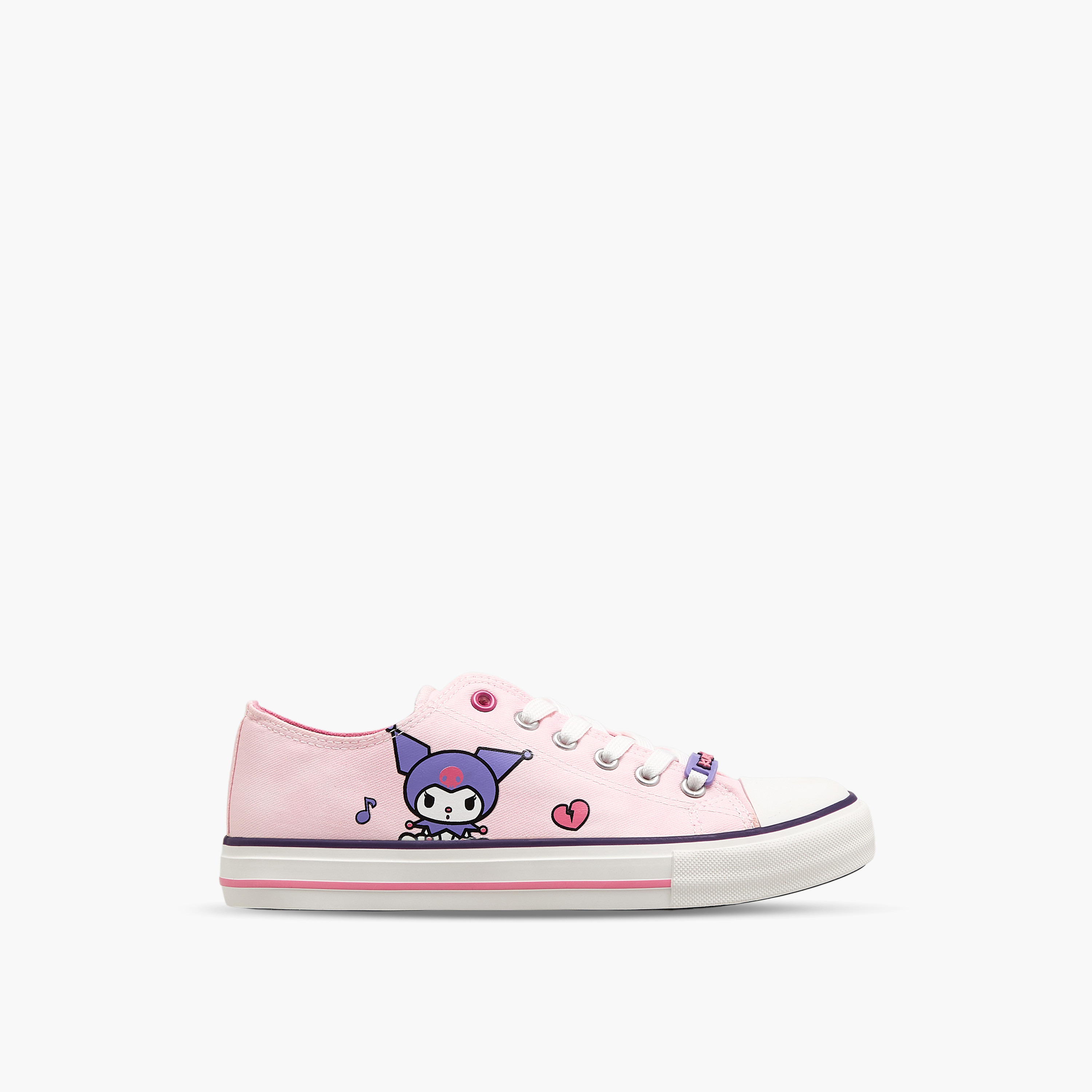 Hello Kitty Girls Lace-Up Ankle Sneakers-girls-shoes-sneakers-image-3