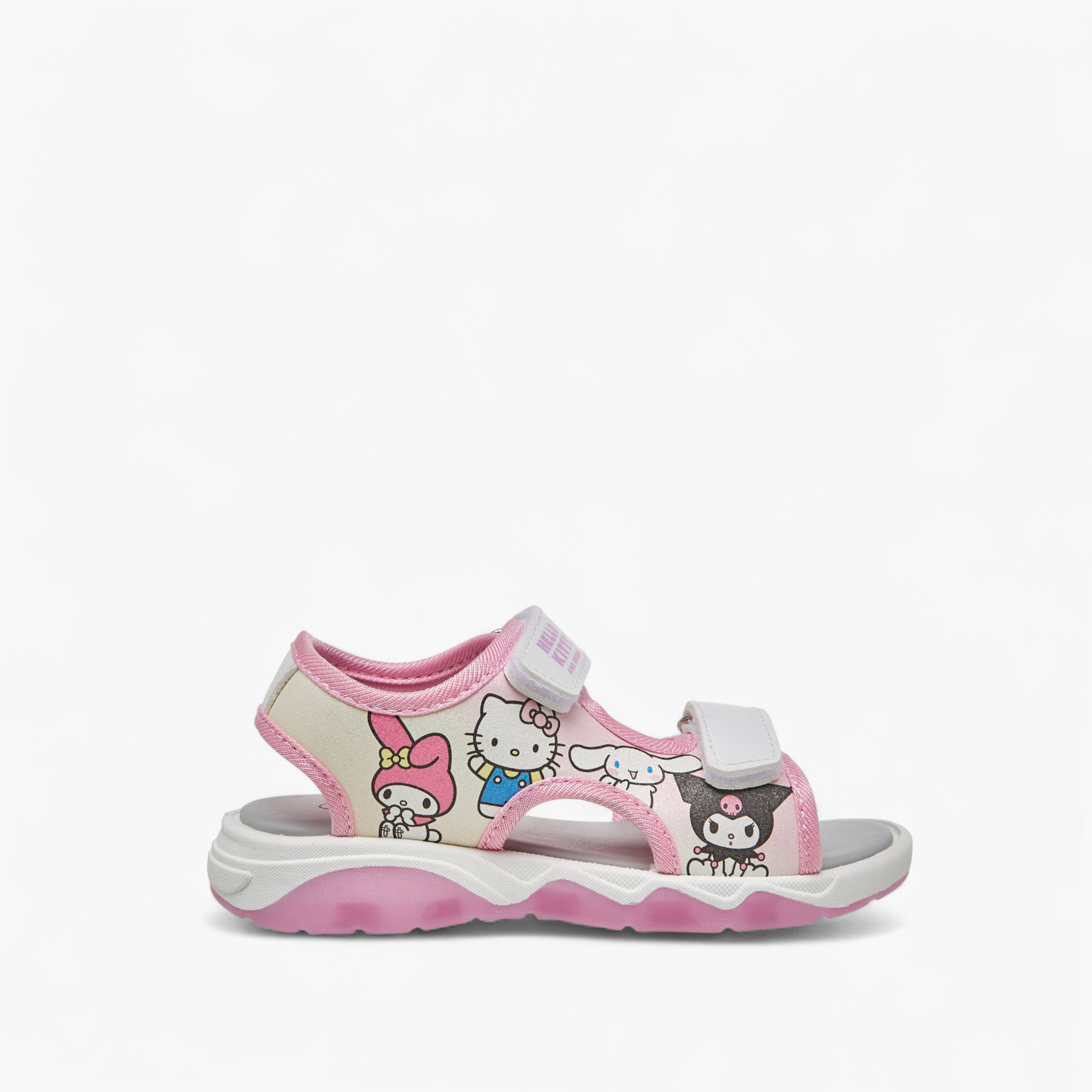 Disney Girls Hello Kitty and Friends Print Strap Sandals-girls-shoes-sandals-image-2
