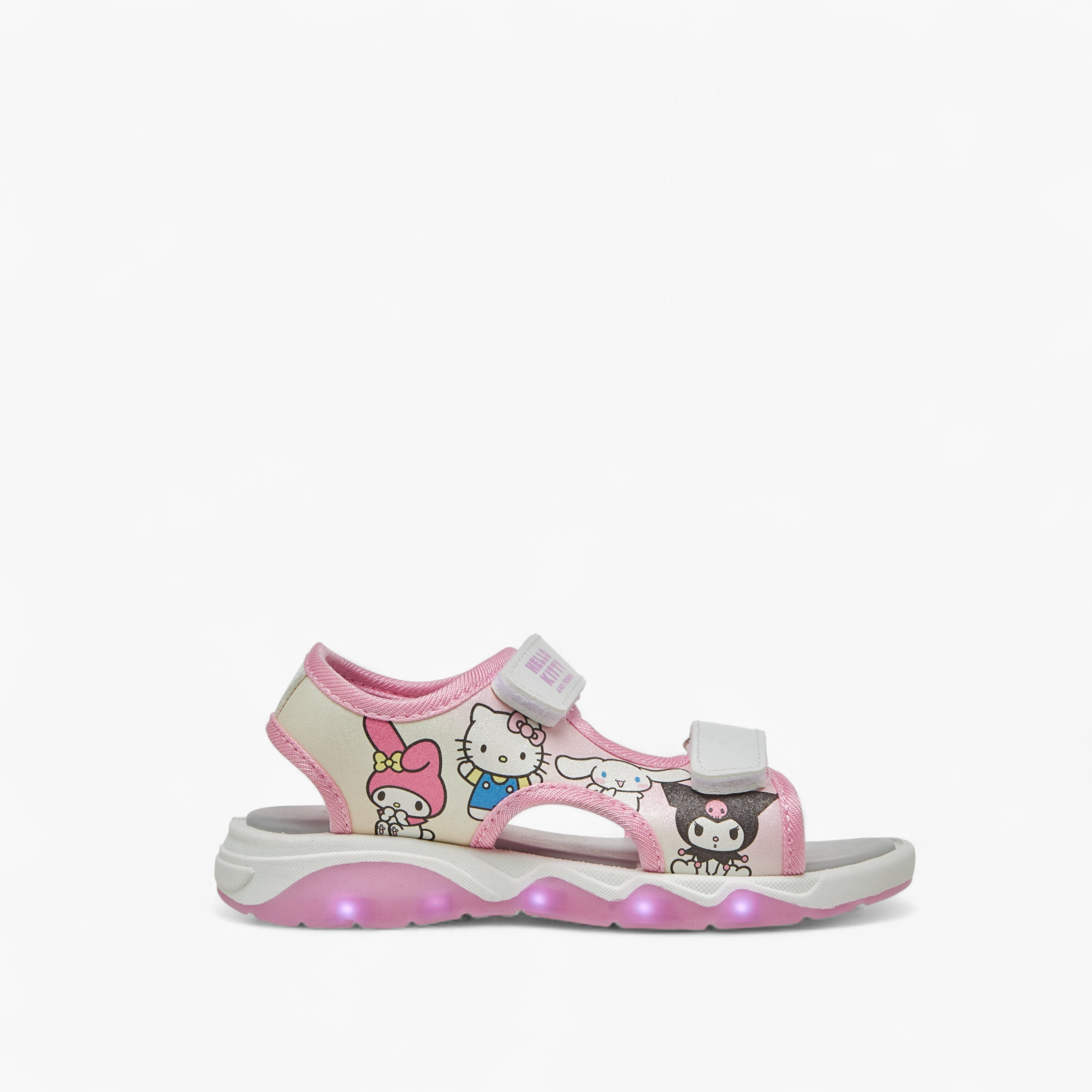 Disney Girls Hello Kitty and Friends Print Strap Sandals-girls-shoes-sandals-image-5