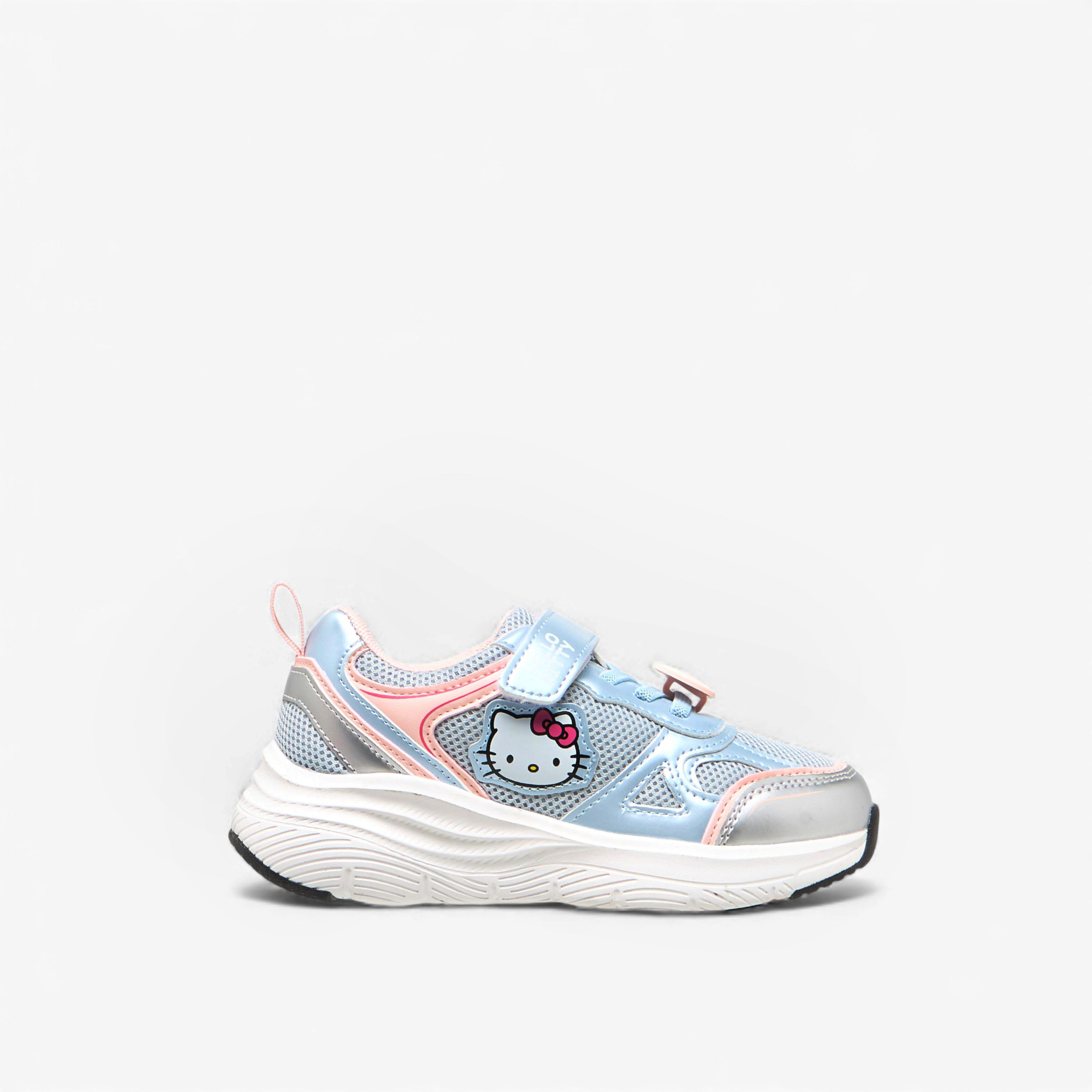 حذاء سنيكرز بشريط إغلاق لاصق للبنات من هالو كيتي-girls-shoes-sneakers-image-3